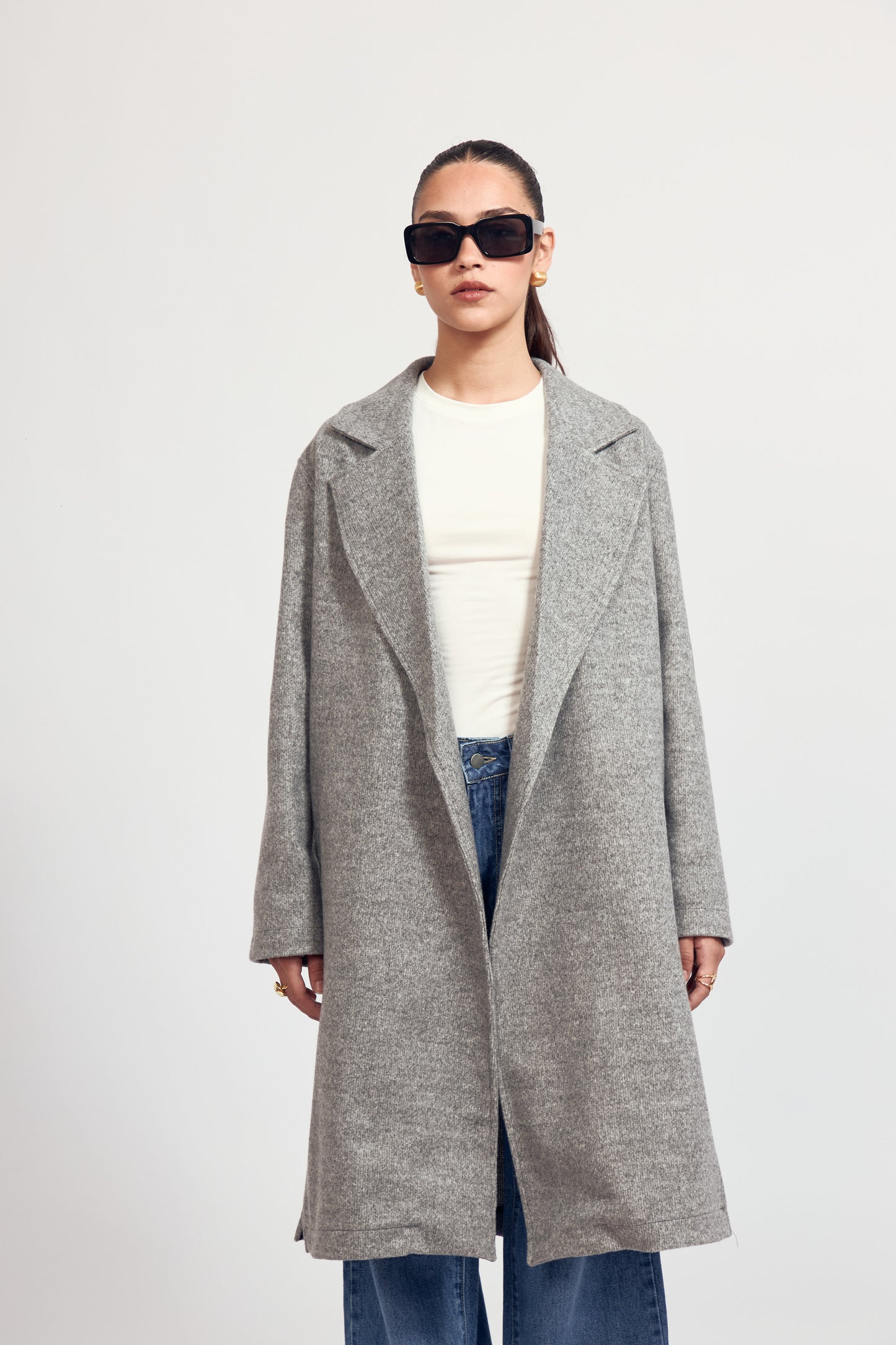 Abrigo de Paño Venecia Plomo