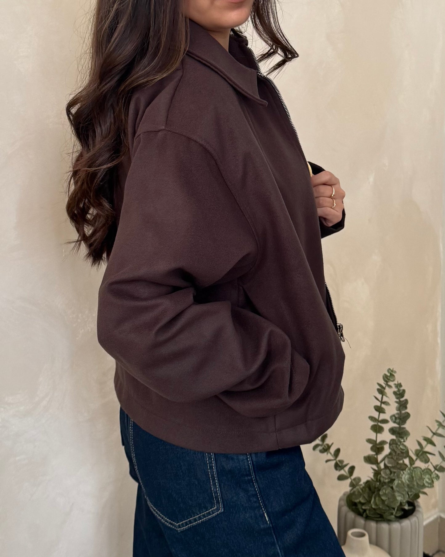 Jacket Alana Marrón