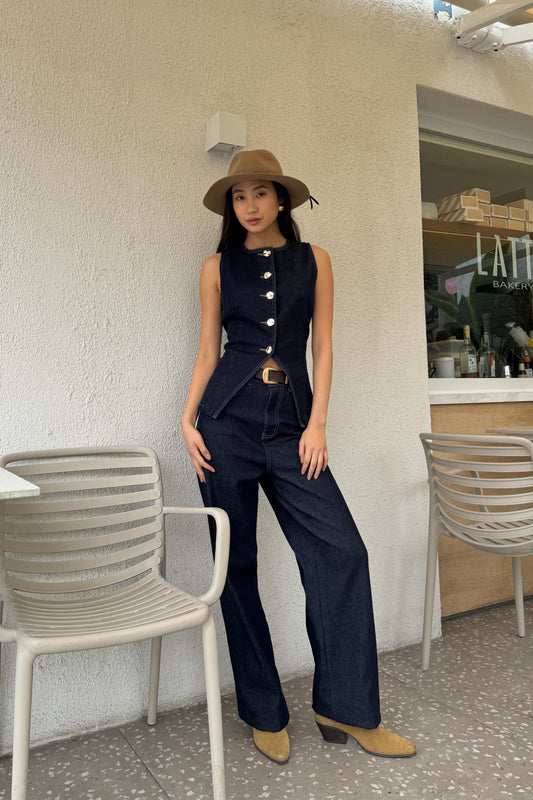 Chaleco Denim Victoria