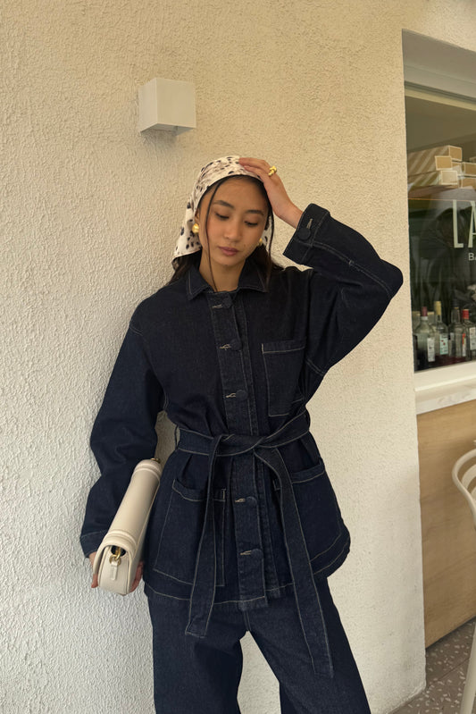 PRE ORDEN - Jacket Oriana Azul