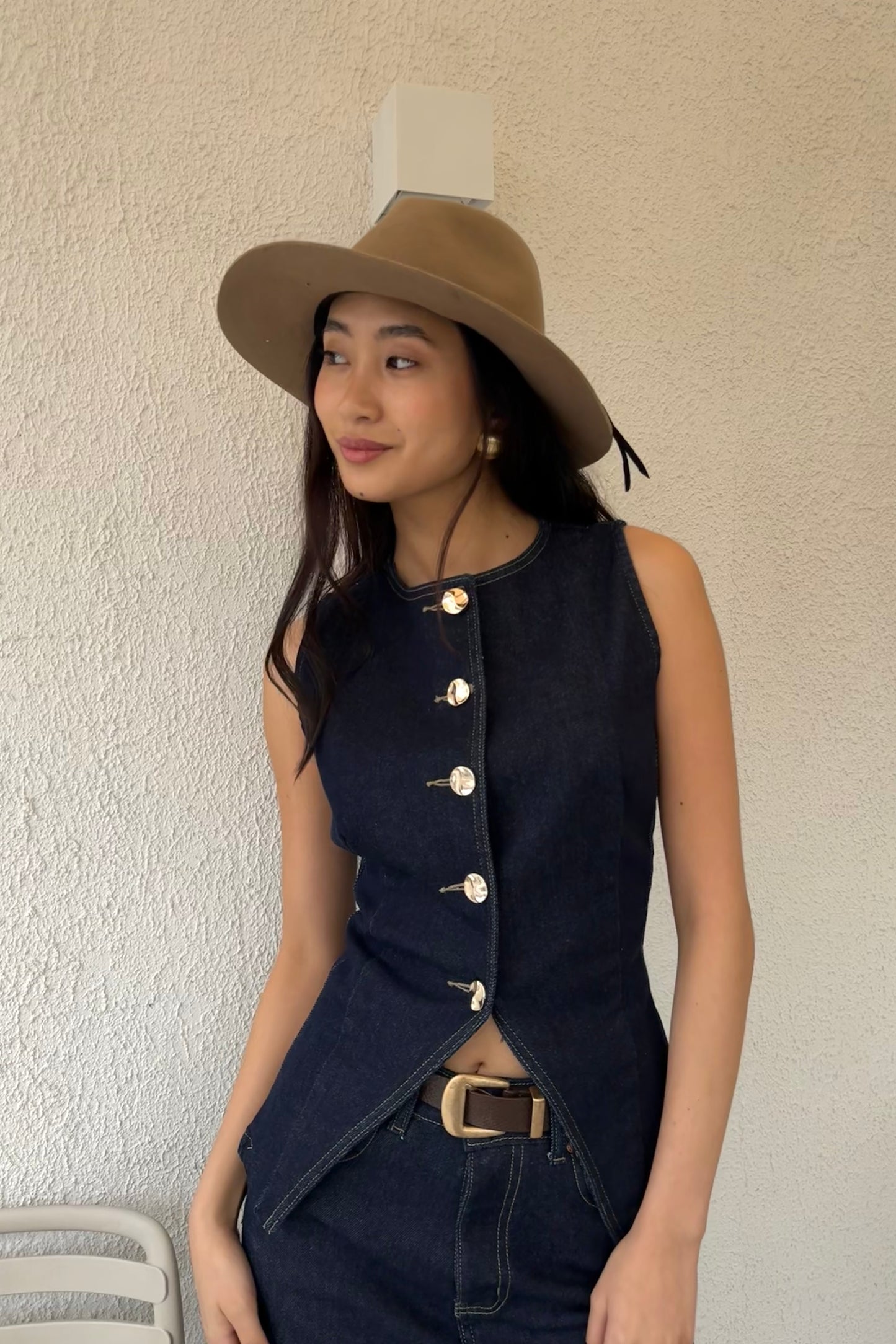 Chaleco Denim Victoria