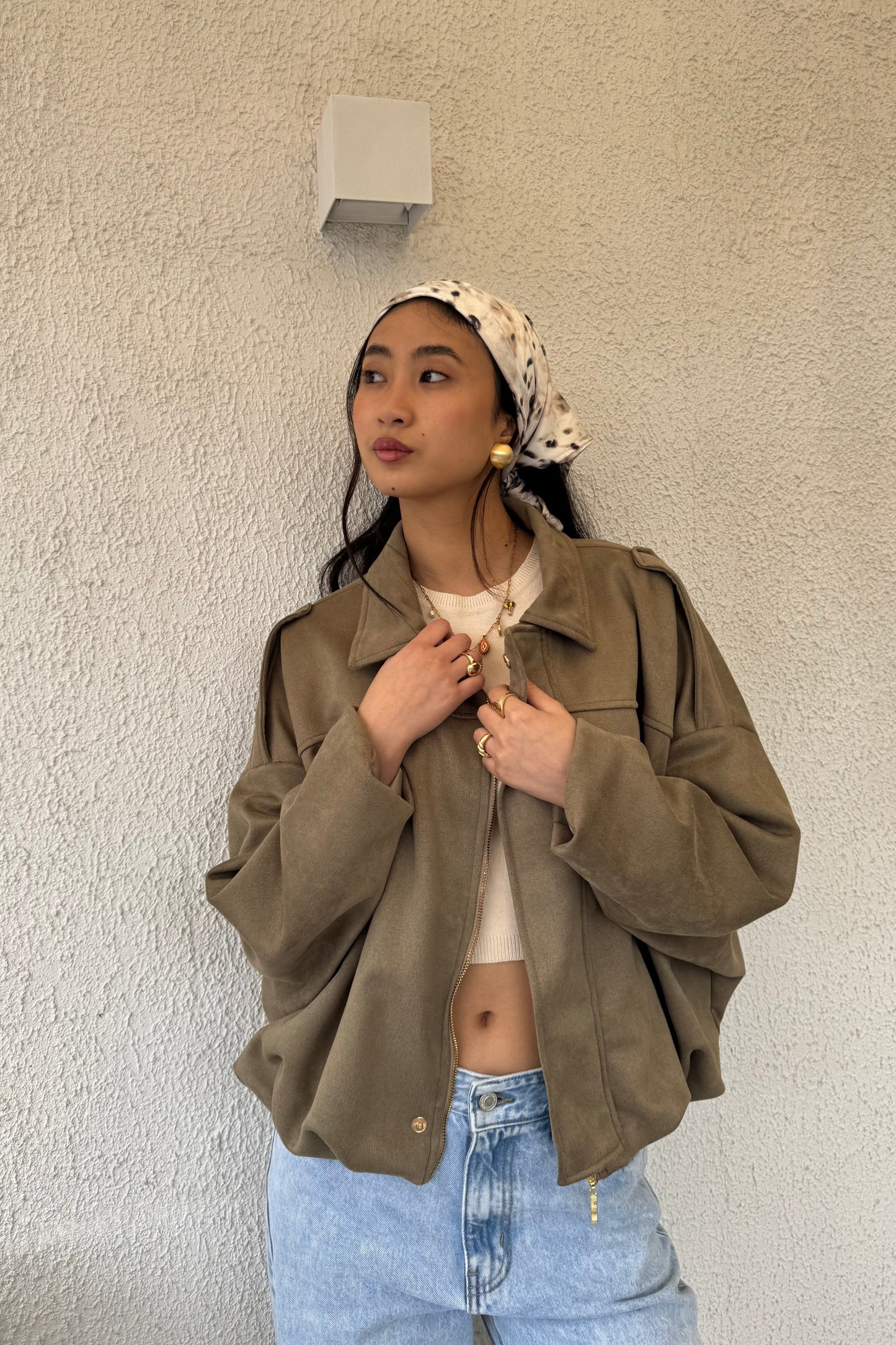 PRE ORDEN Jacket Vanessa Pistacho