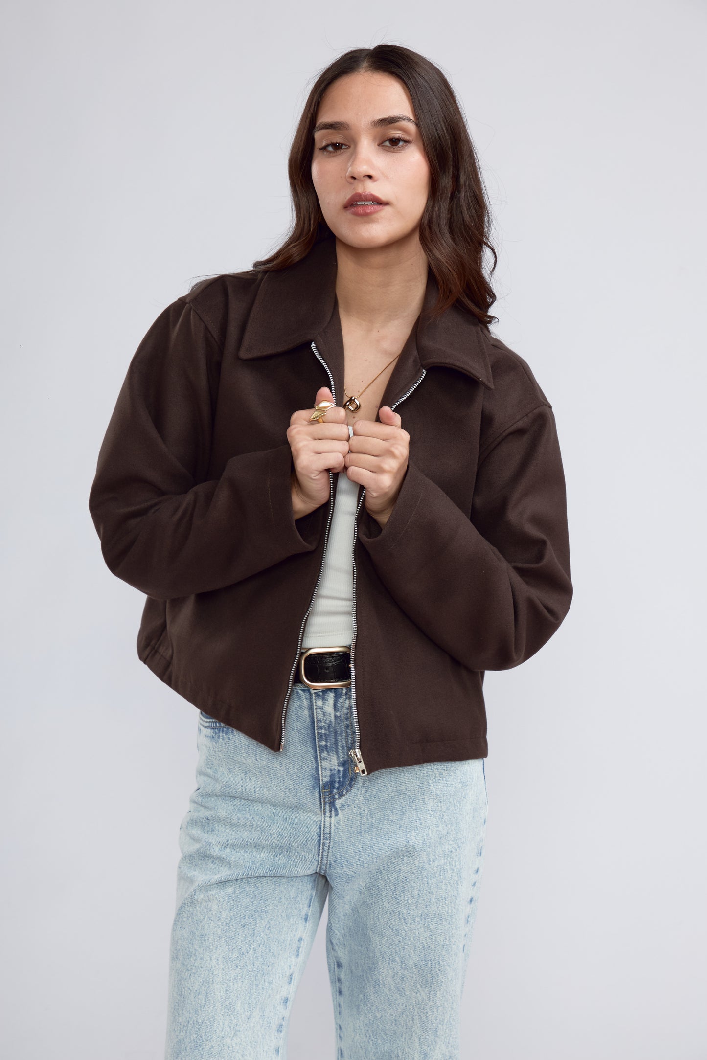 Jacket Alana Marrón