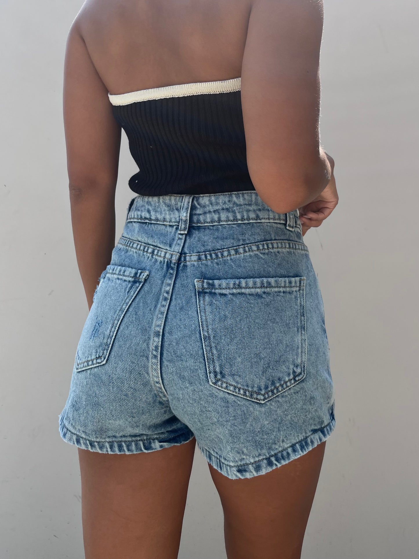 FALDA SHORT DENIM