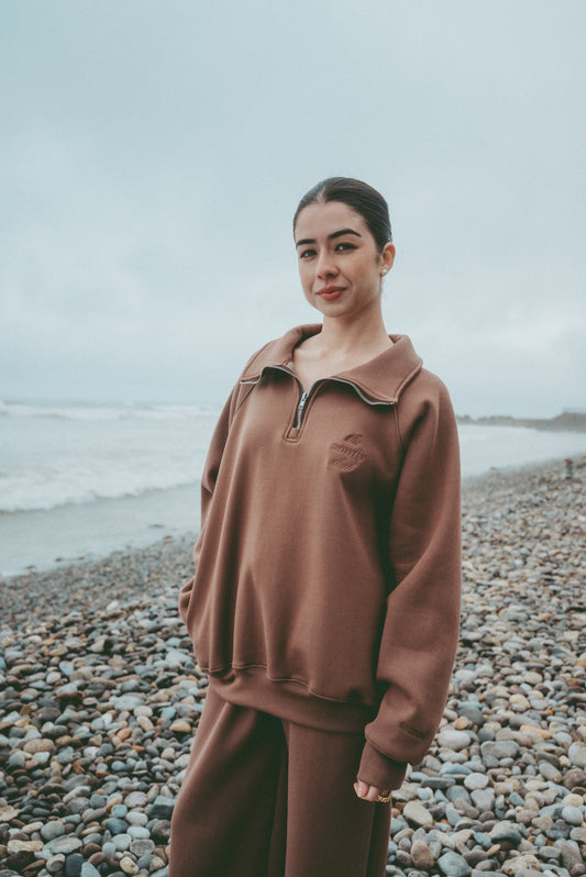 Polera Galia Marrón