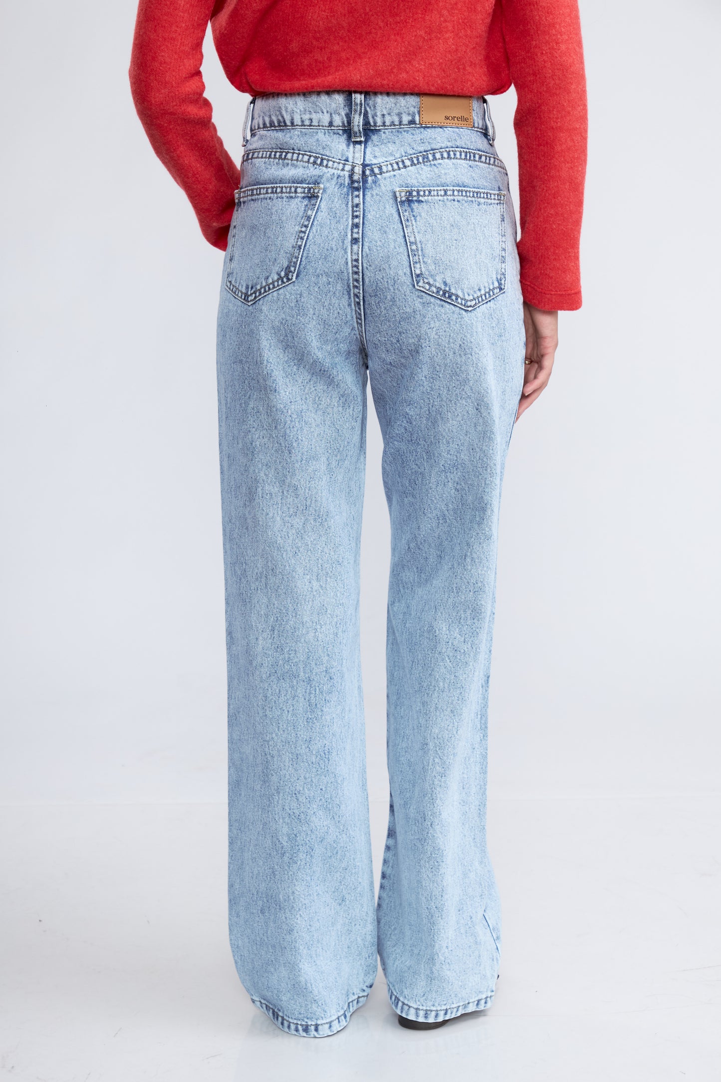 Pantalón Morelia Recto Celeste Intermedio