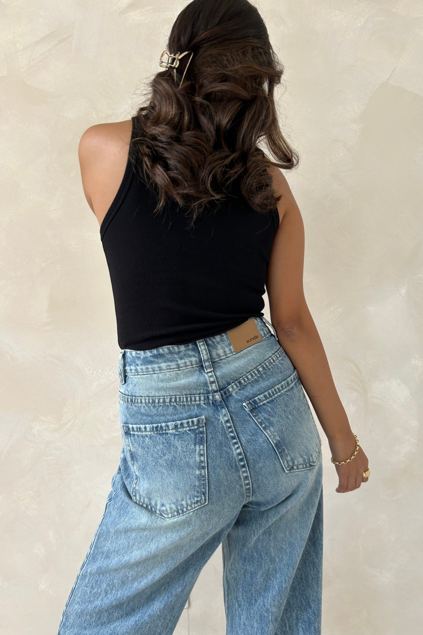 Pant Wide leg verdoso