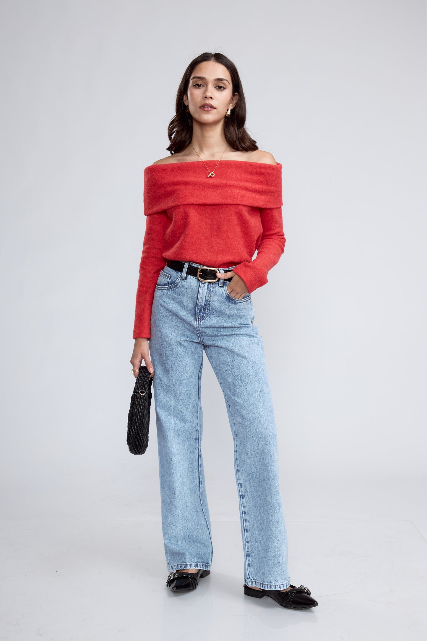 Pantalón Morelia Recto Celeste Intermedio