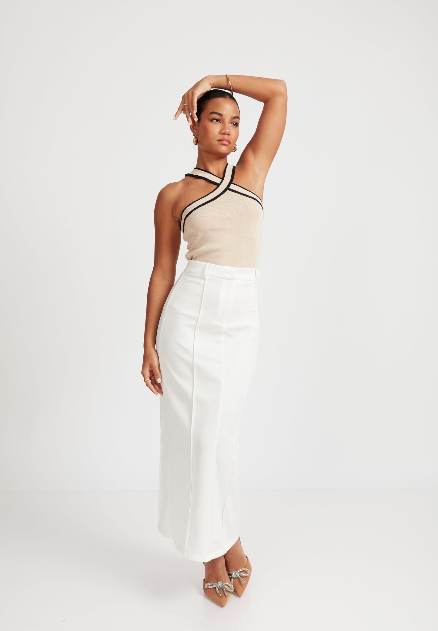 Maxifalda sienna perla