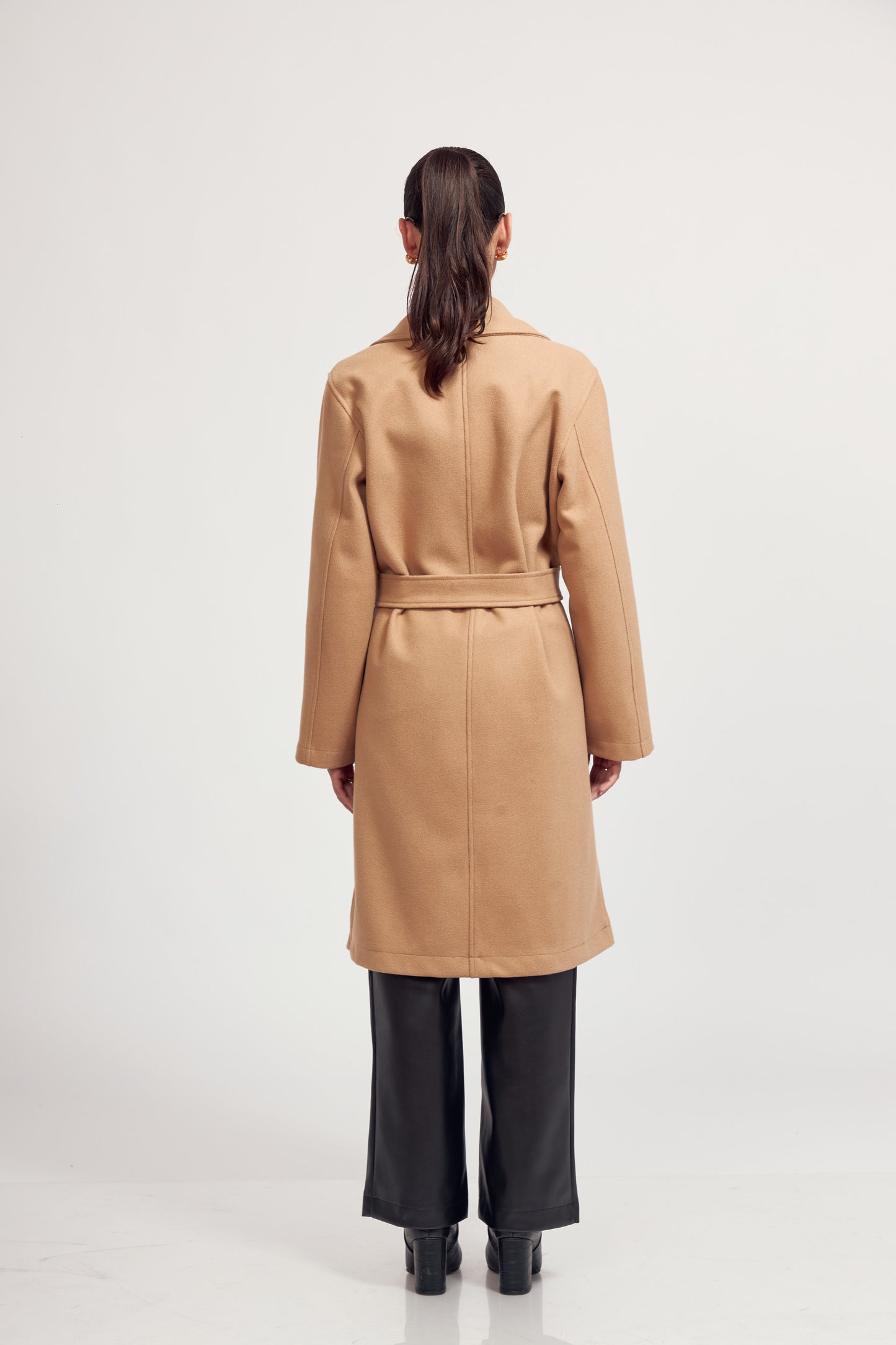 Abrigo de Paño Venecia Beige