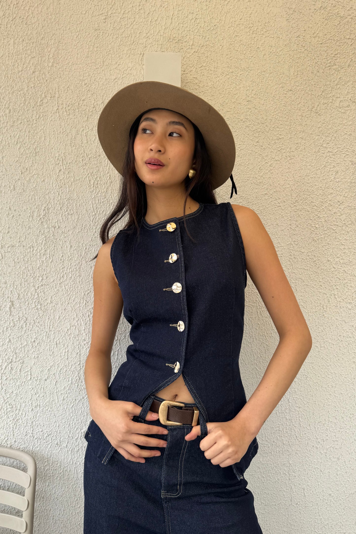 Chaleco Denim Victoria