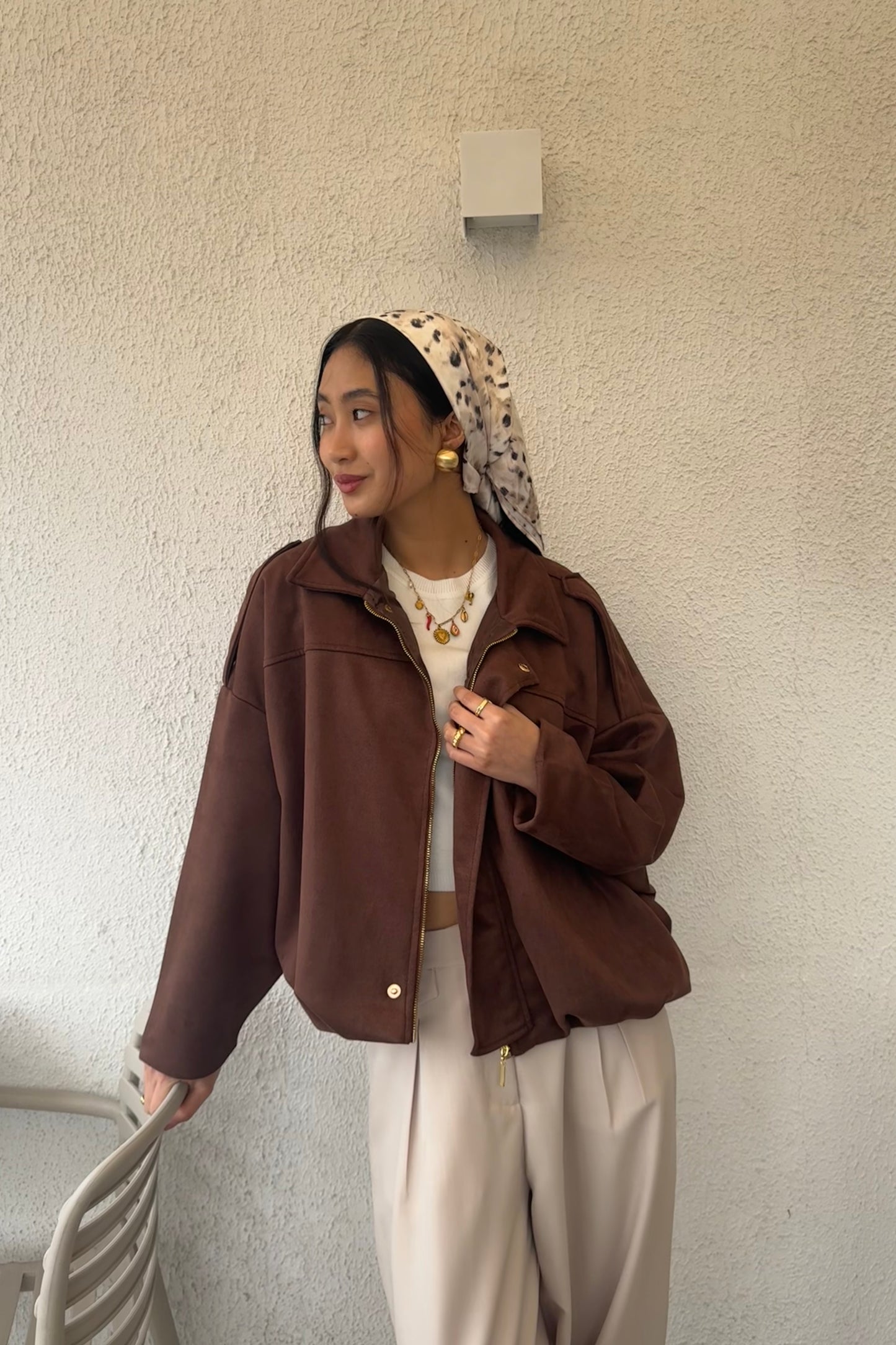 Jacket Vanessa Marrón