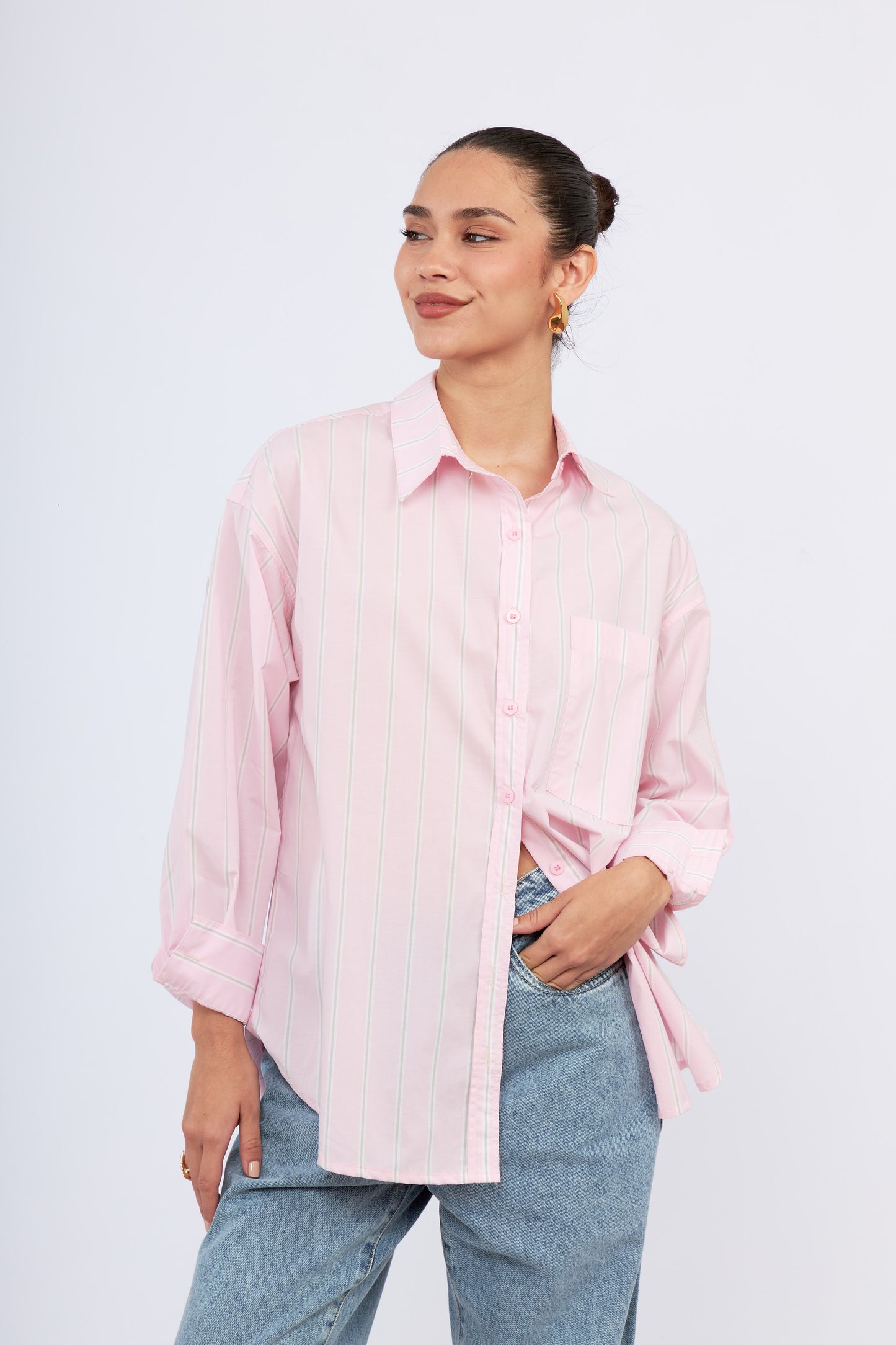 Camisa Dallas Line Rosa