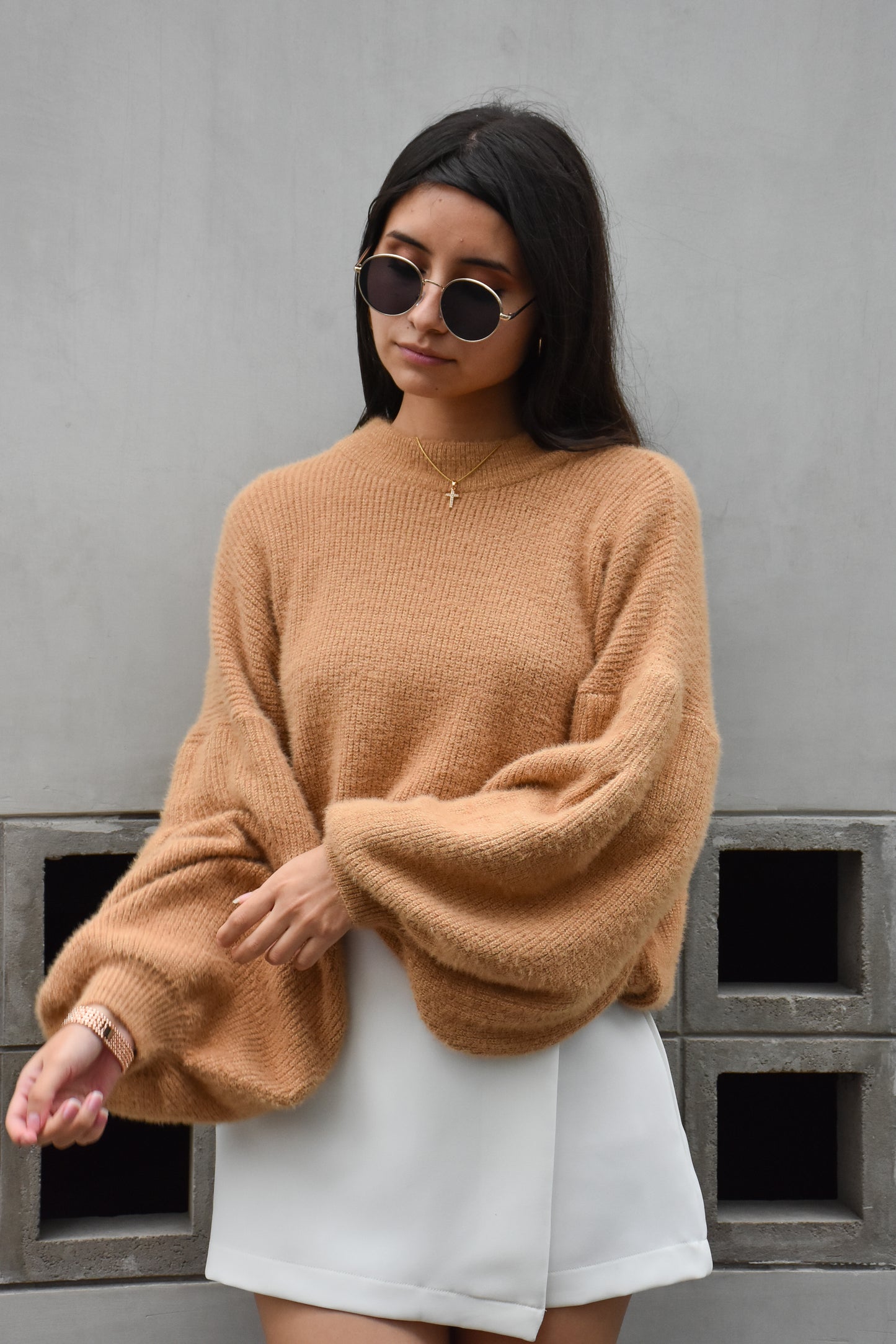 Sweater kendal Camel