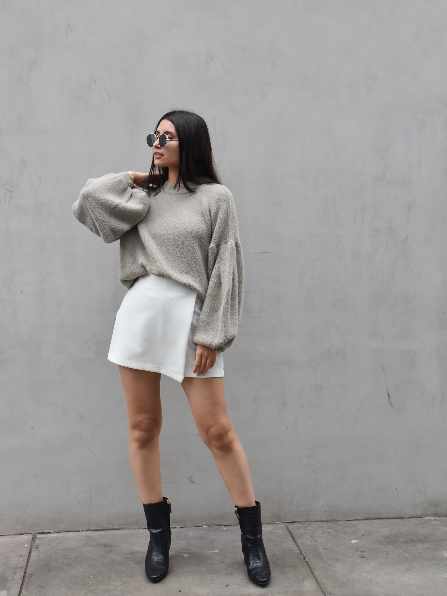 Sweater kendal Silver
