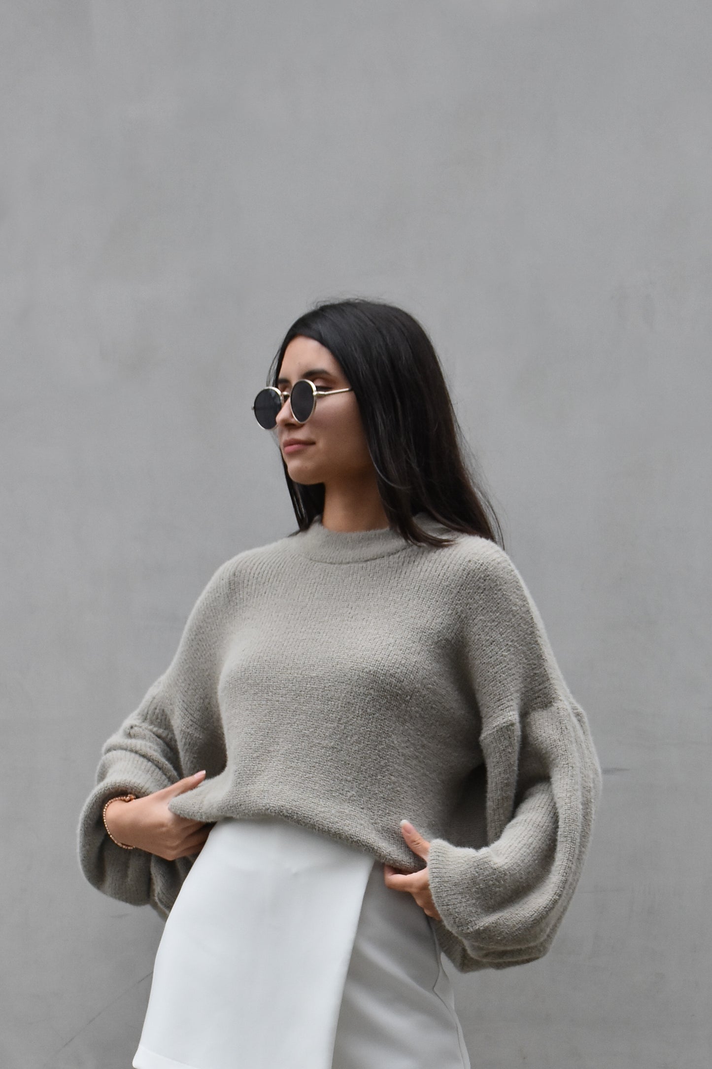 Sweater kendal Silver