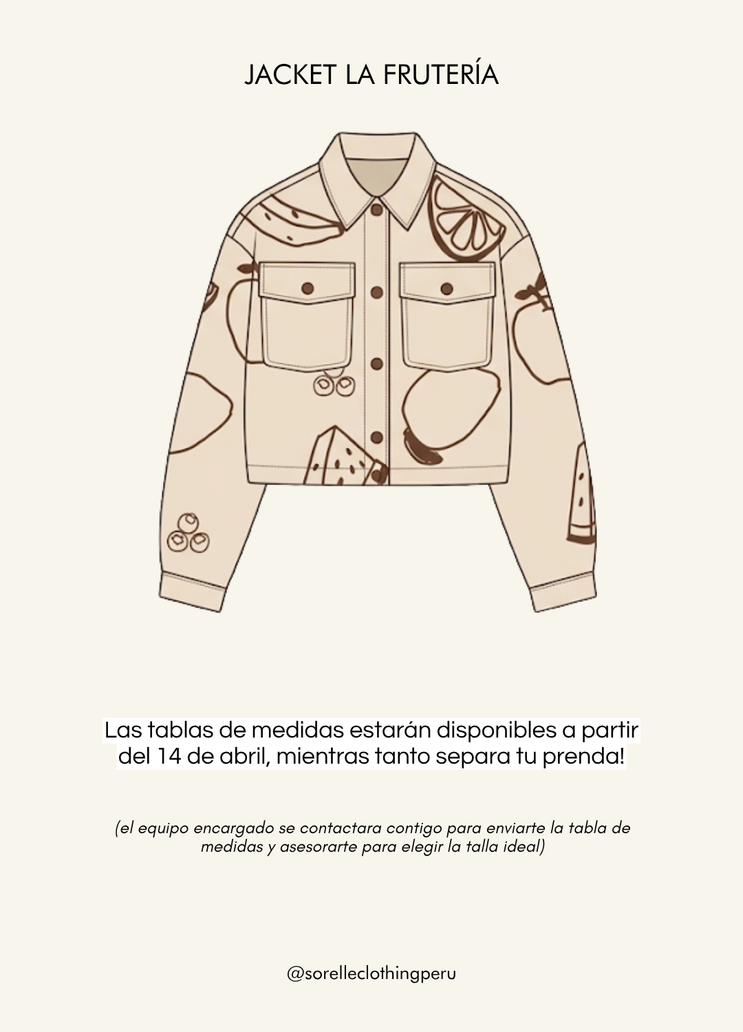 Jacket La Frutería
