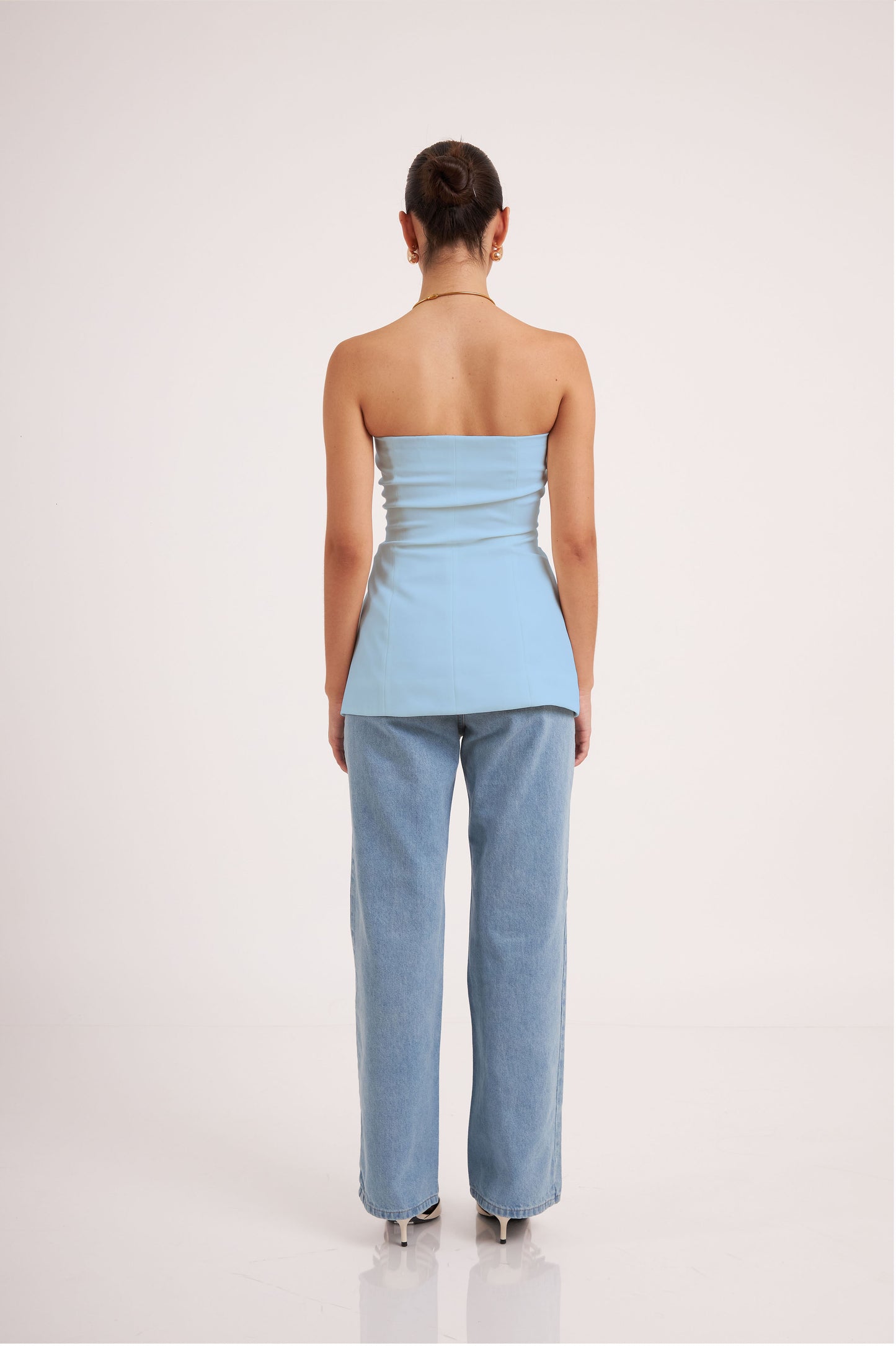 Chaleco Gretta Celeste