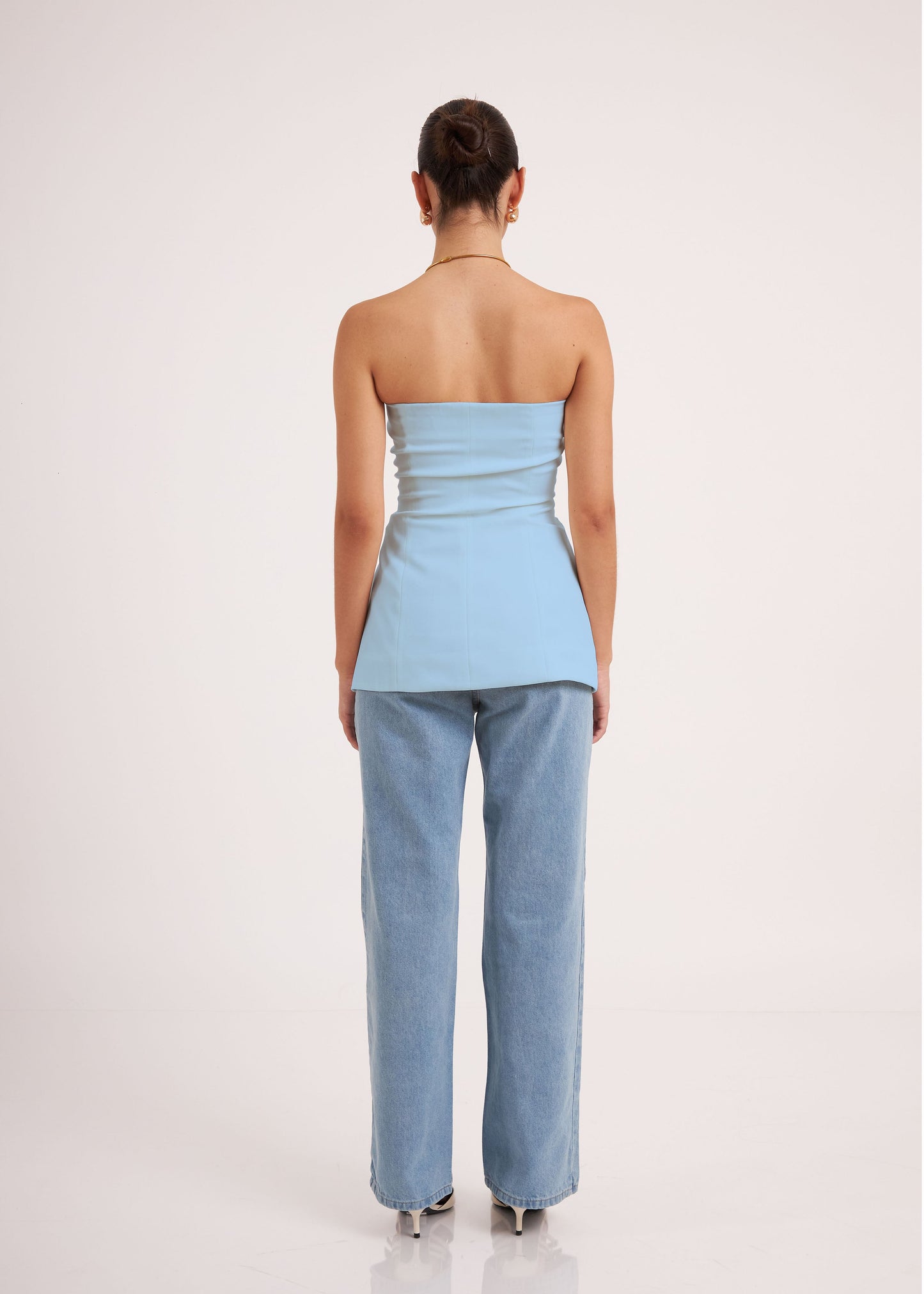 Chaleco Gretta Celeste