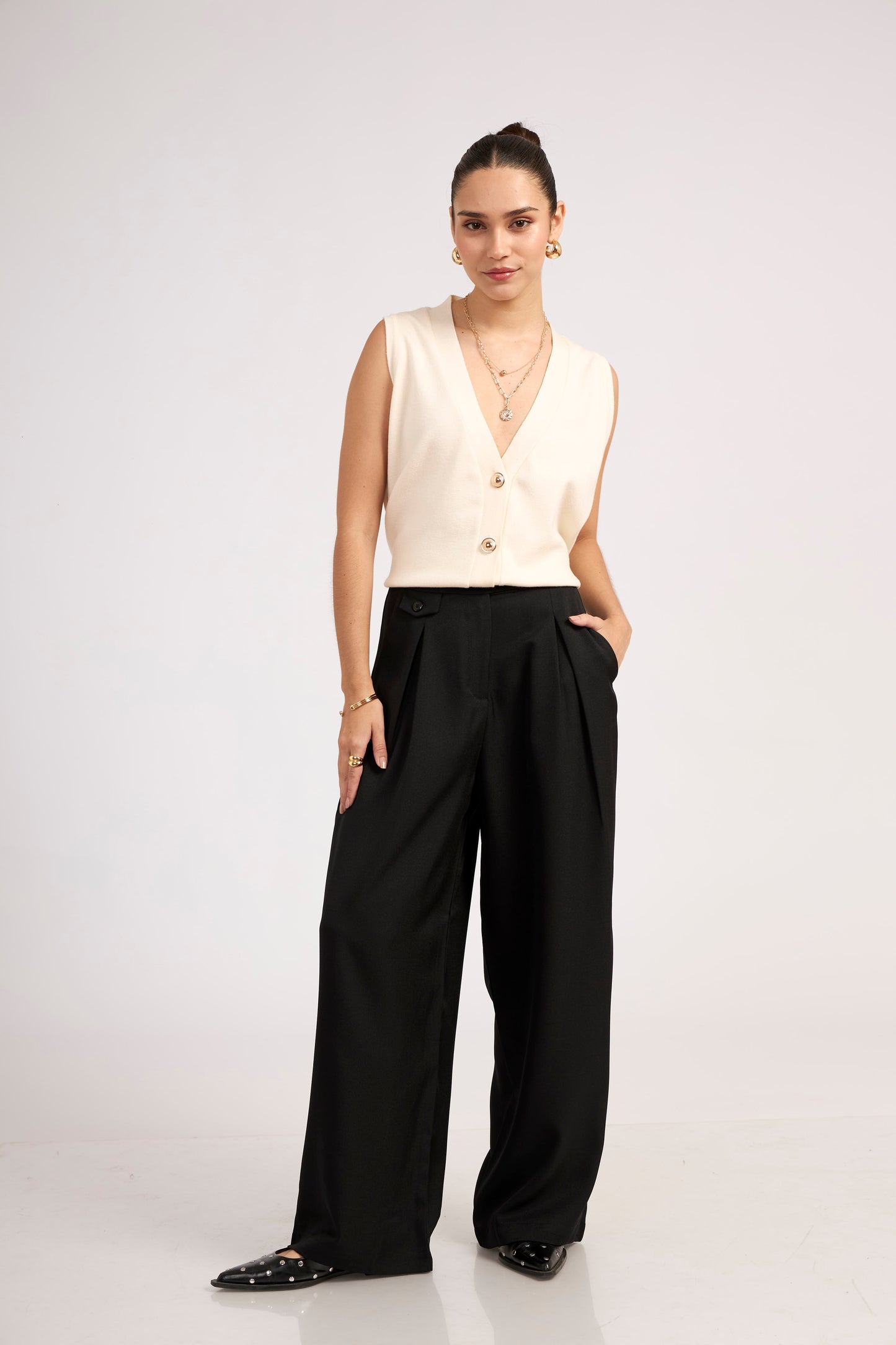 Pantalón Marina Negro