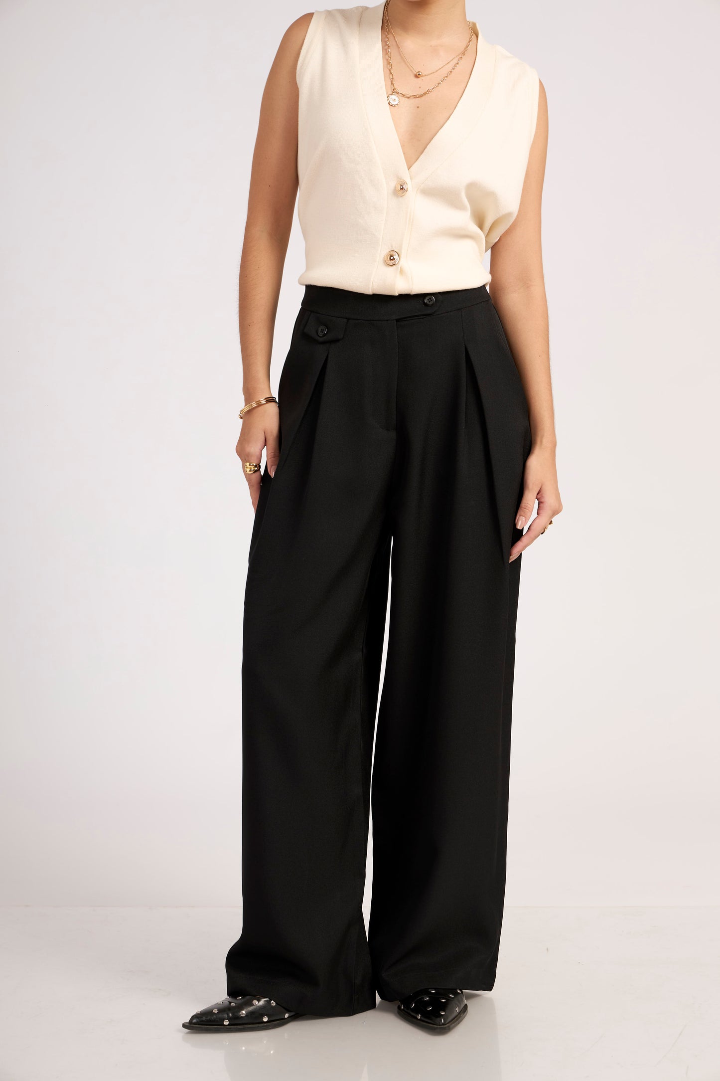 Pantalón Marina Negro