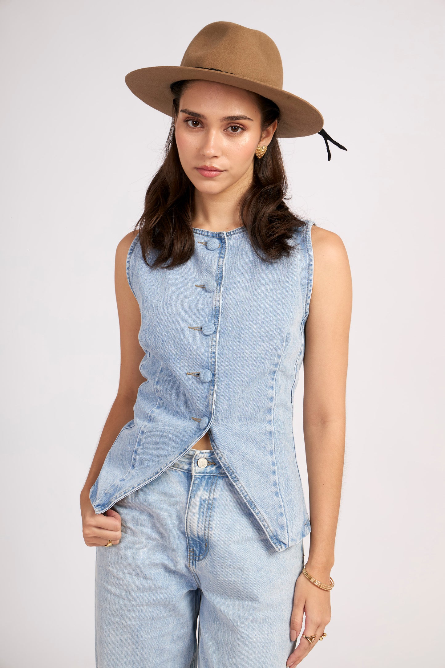 Chaleco Austria Celeste