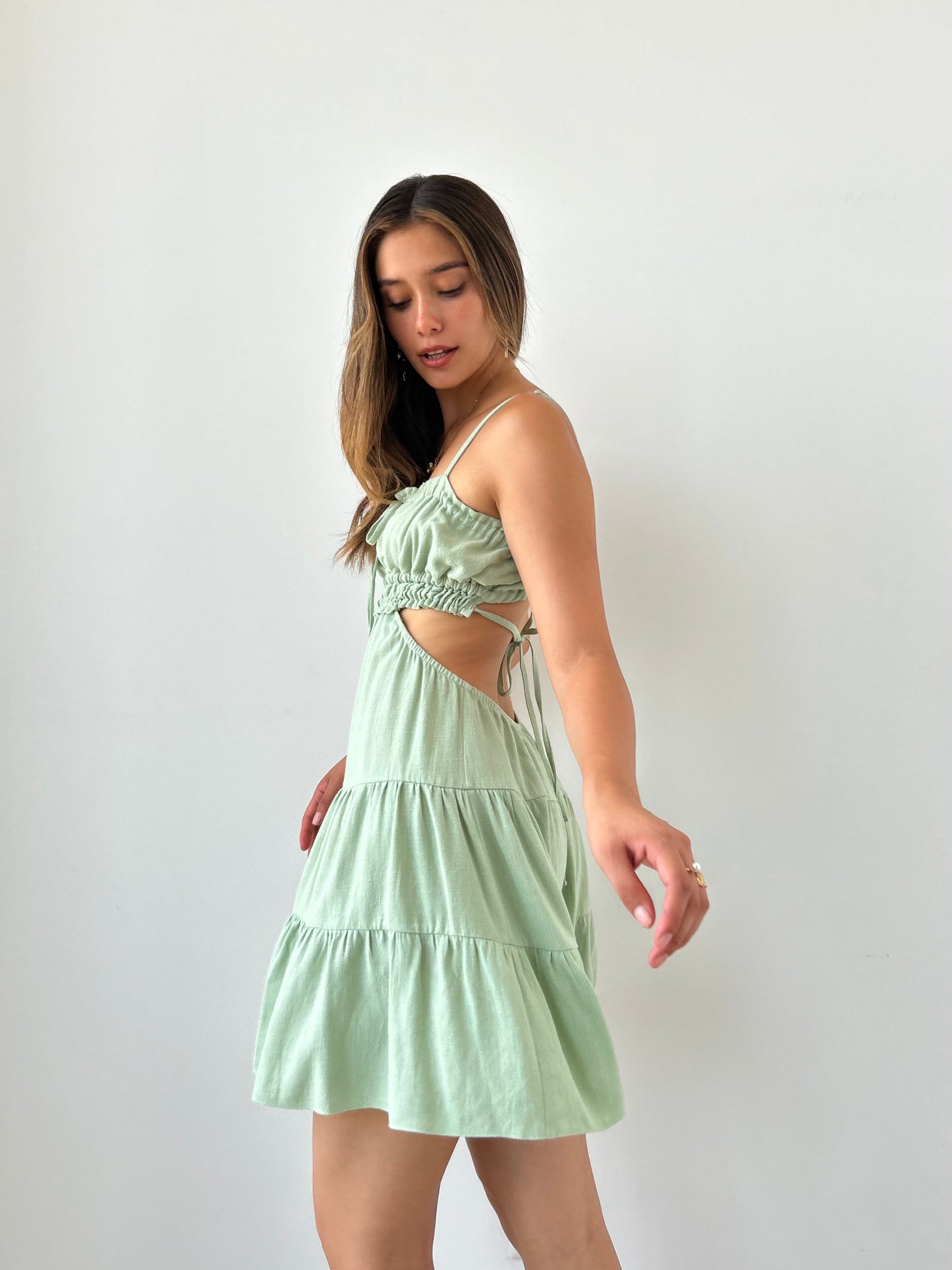 SANTORINI DRESS VERDE