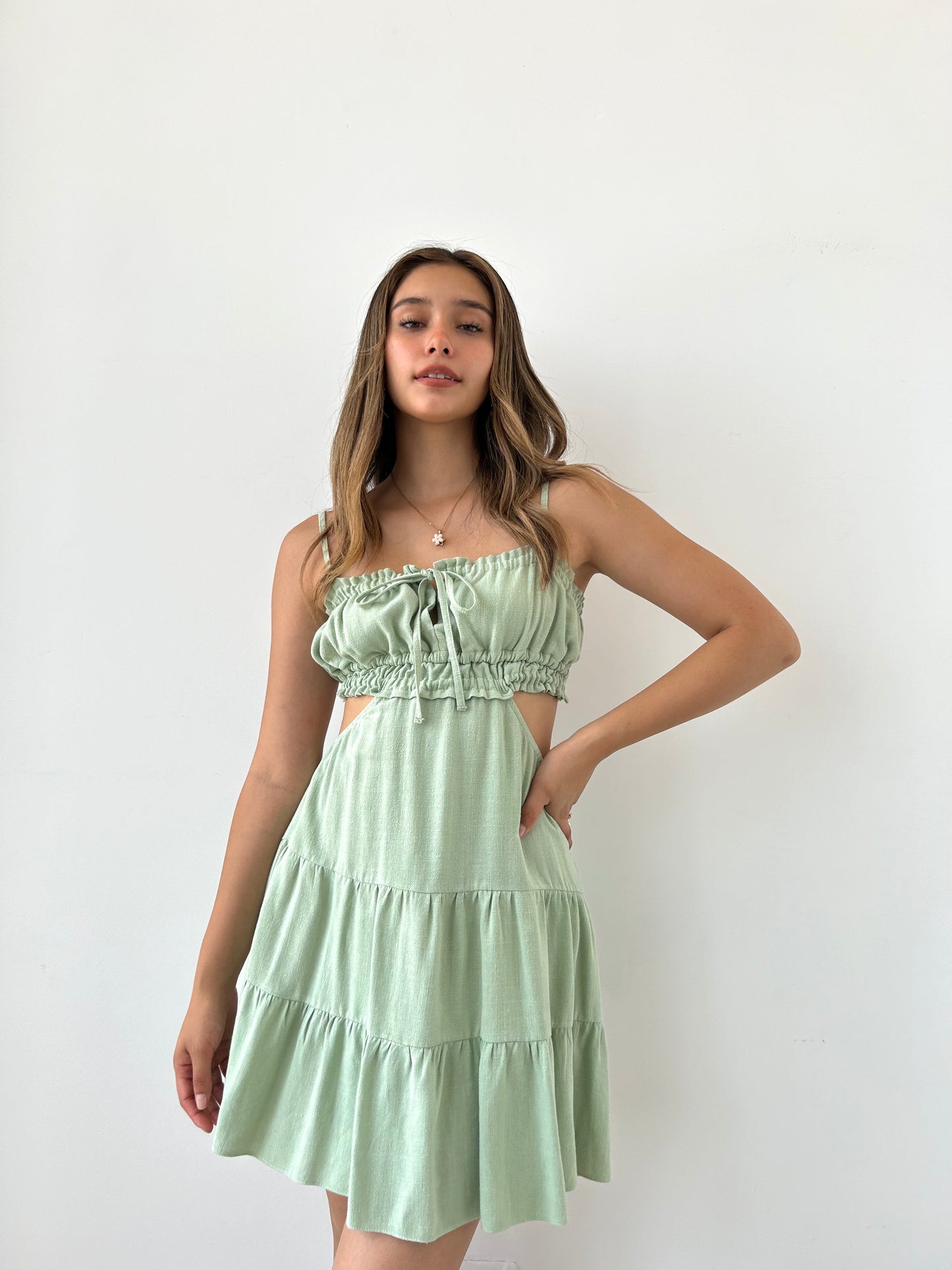 SANTORINI DRESS VERDE