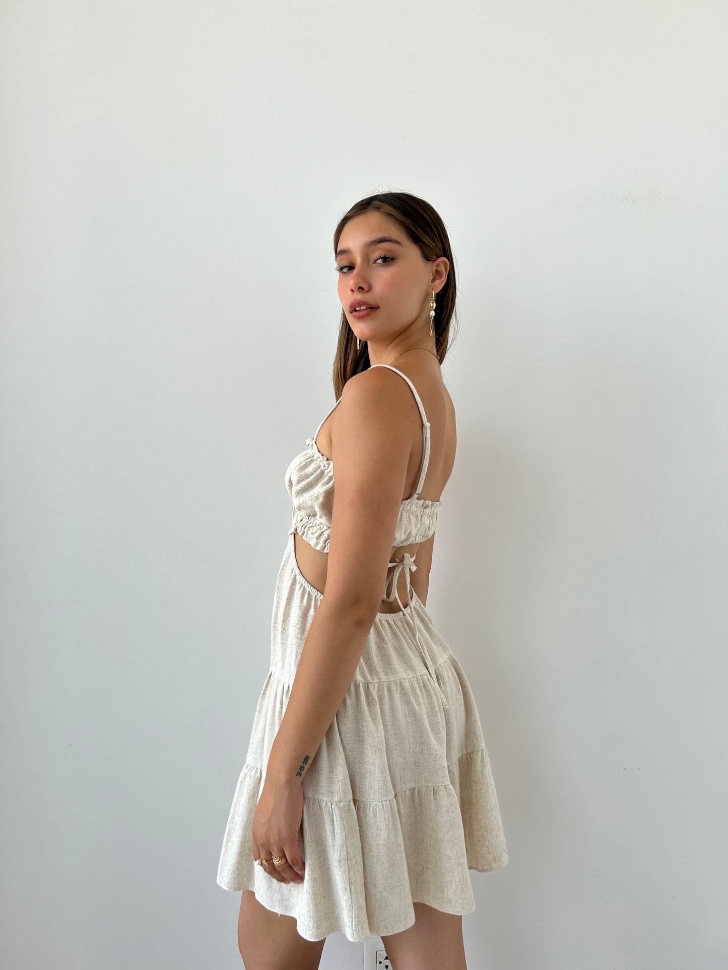 SANTORINI DRESS AVENA