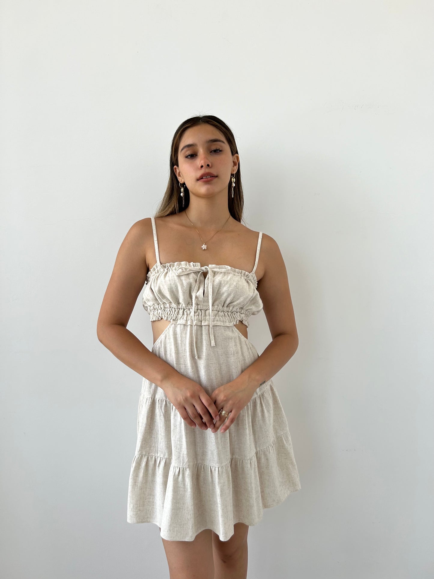 SANTORINI DRESS AVENA