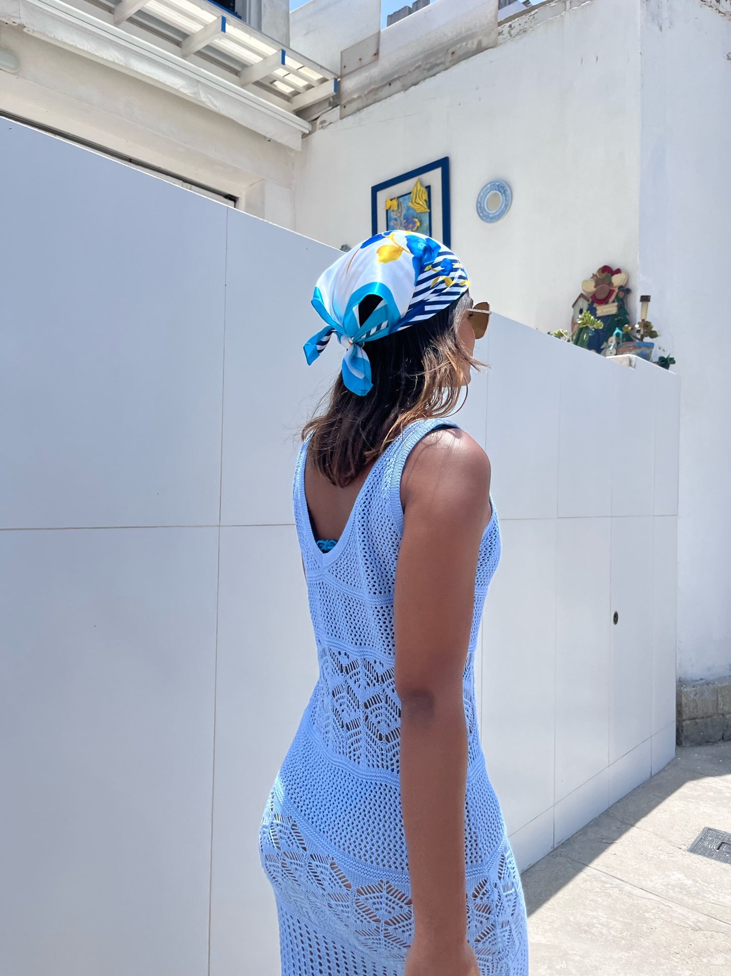 ARUBA DRESS CELESTE