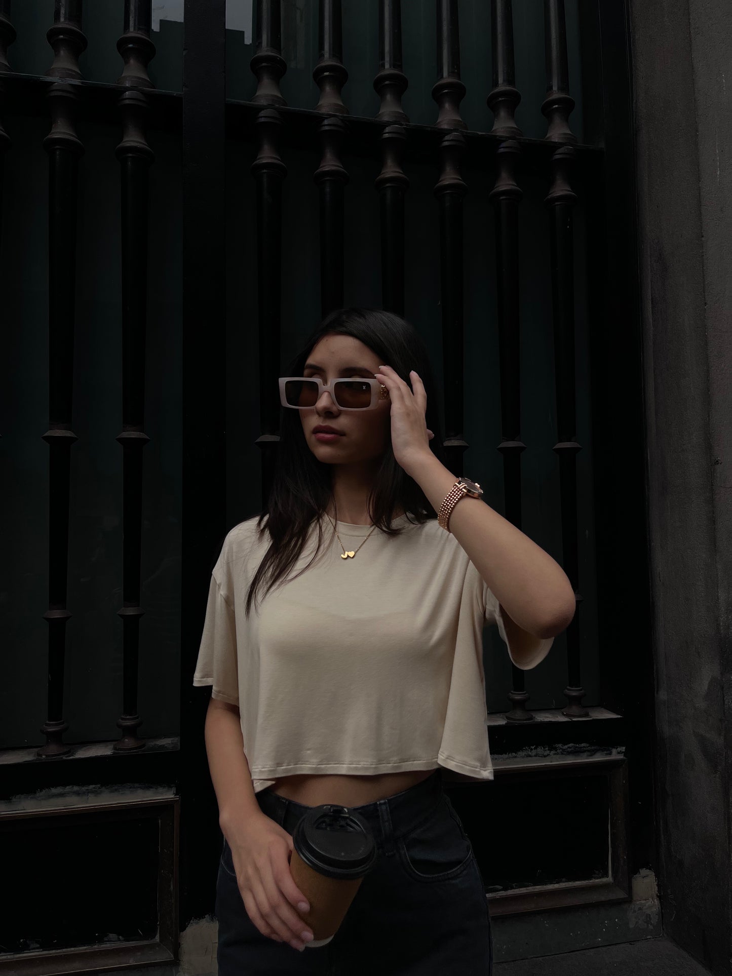 POLO BÁSICO DAILY BEIGE