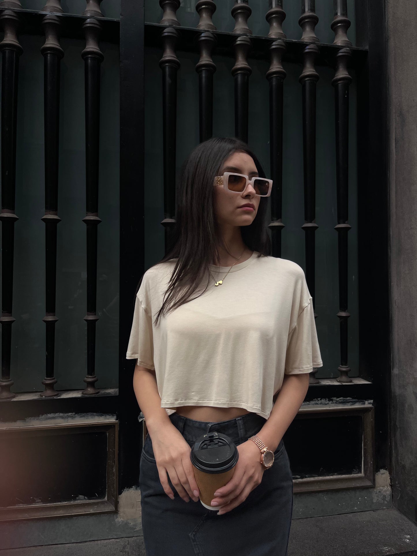 POLO BÁSICO DAILY BEIGE