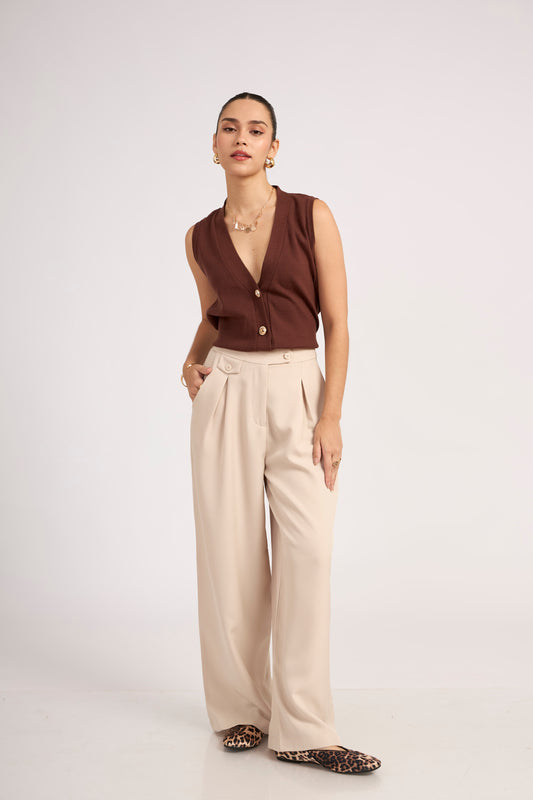 Pantalón Marina Cream