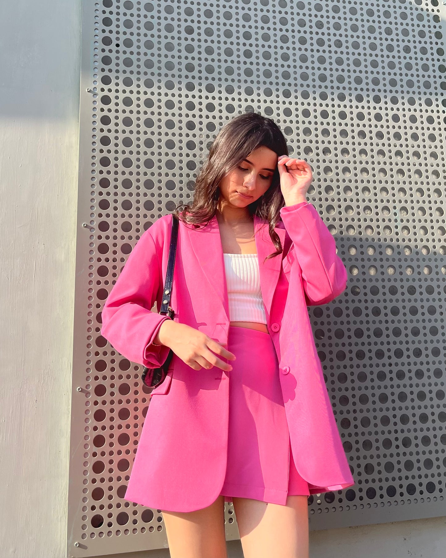 Blazer Lisboa fucsia