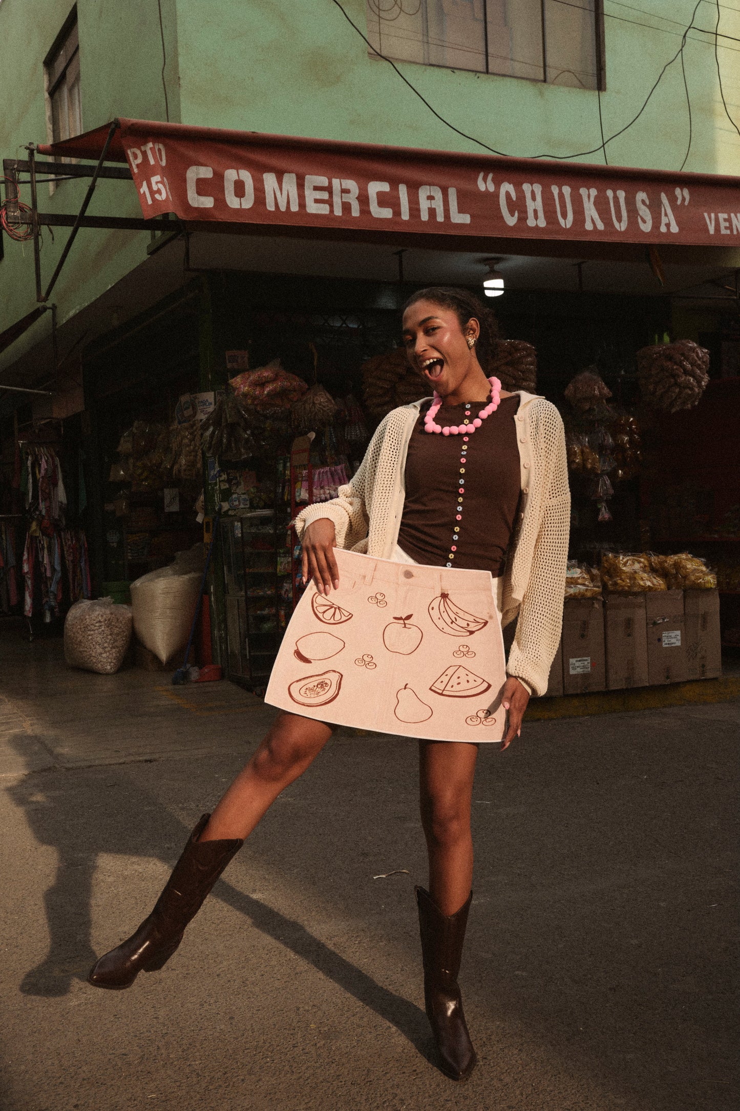 Falda Short La Frutería