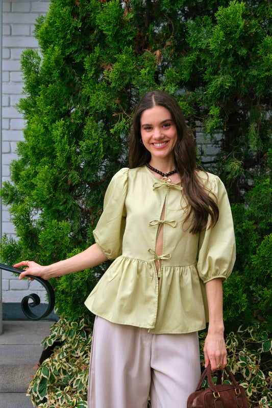 Blusa Barquillo Sabor Pistacho