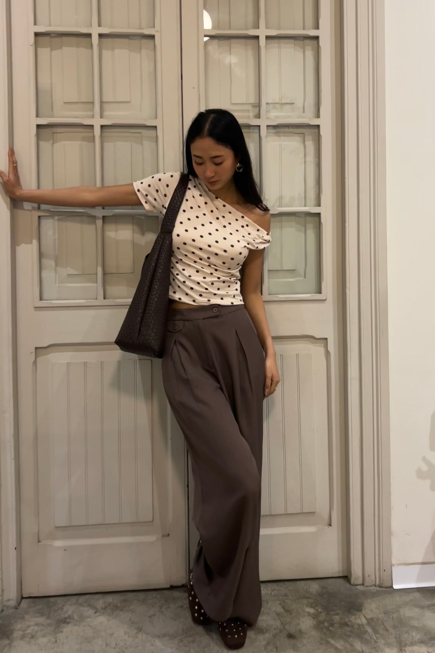 Pantalón Marina Topo