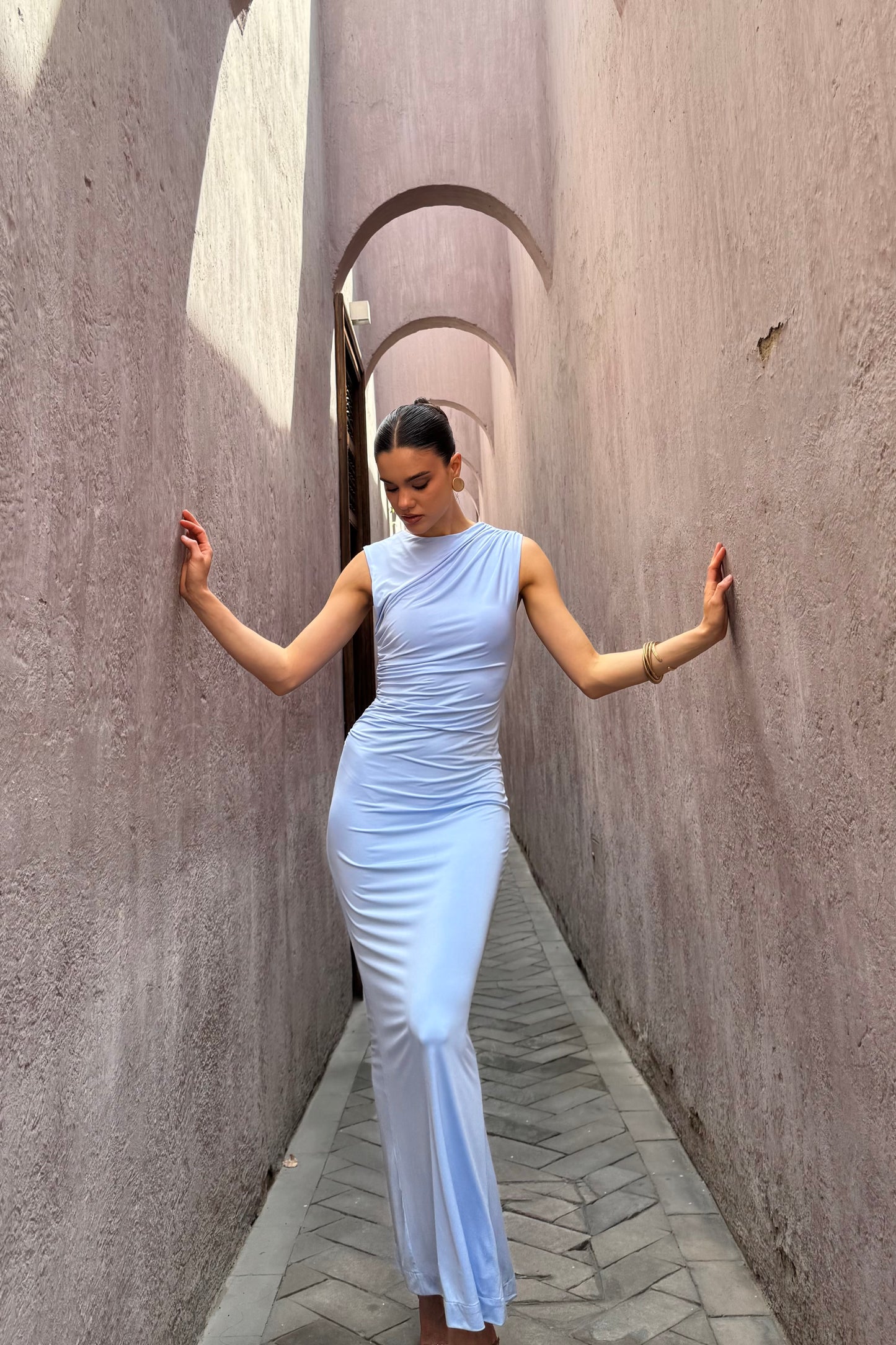 Vestido Gracia Celeste