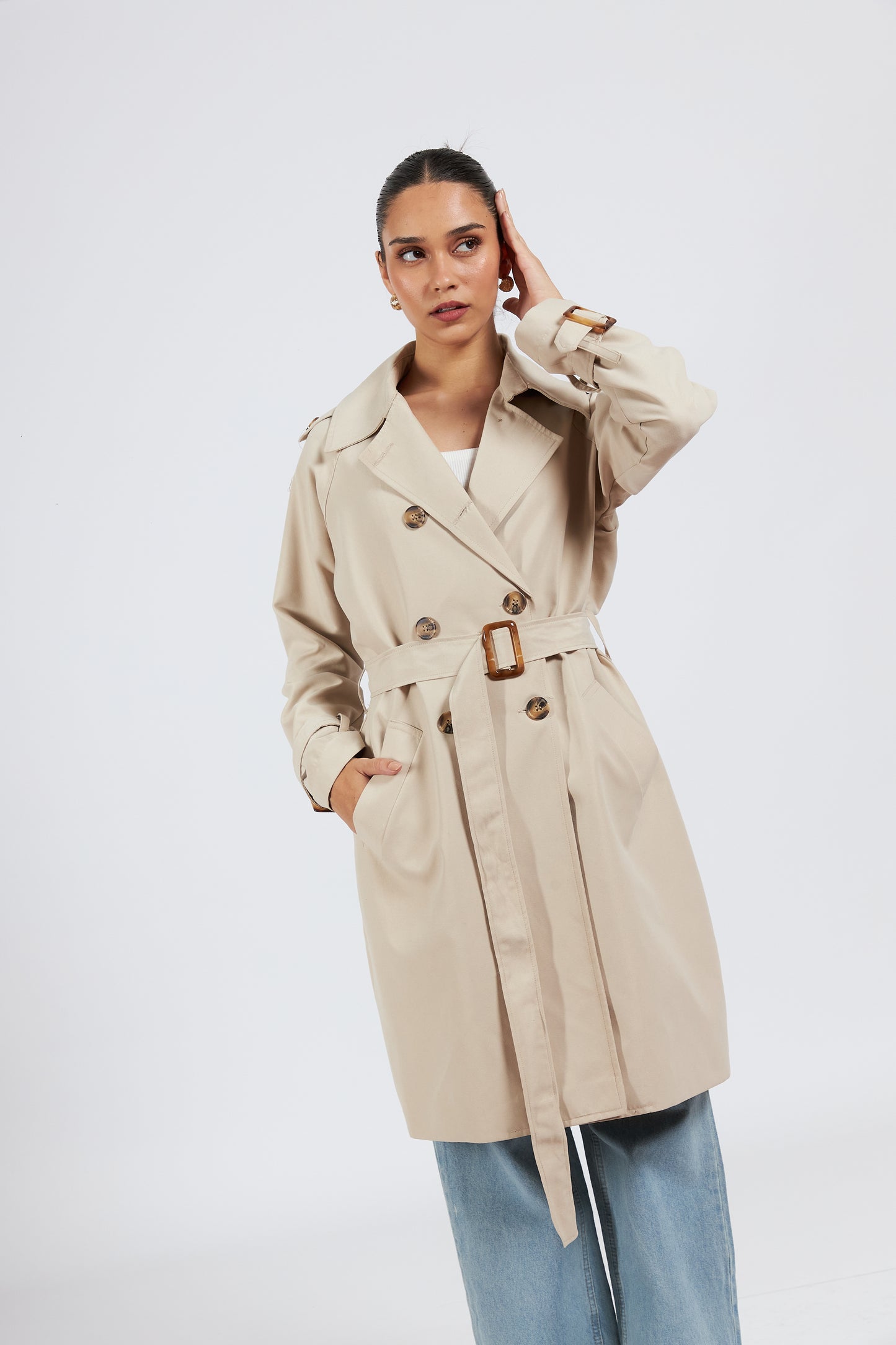 GABARDINA BOSTON BEIGE