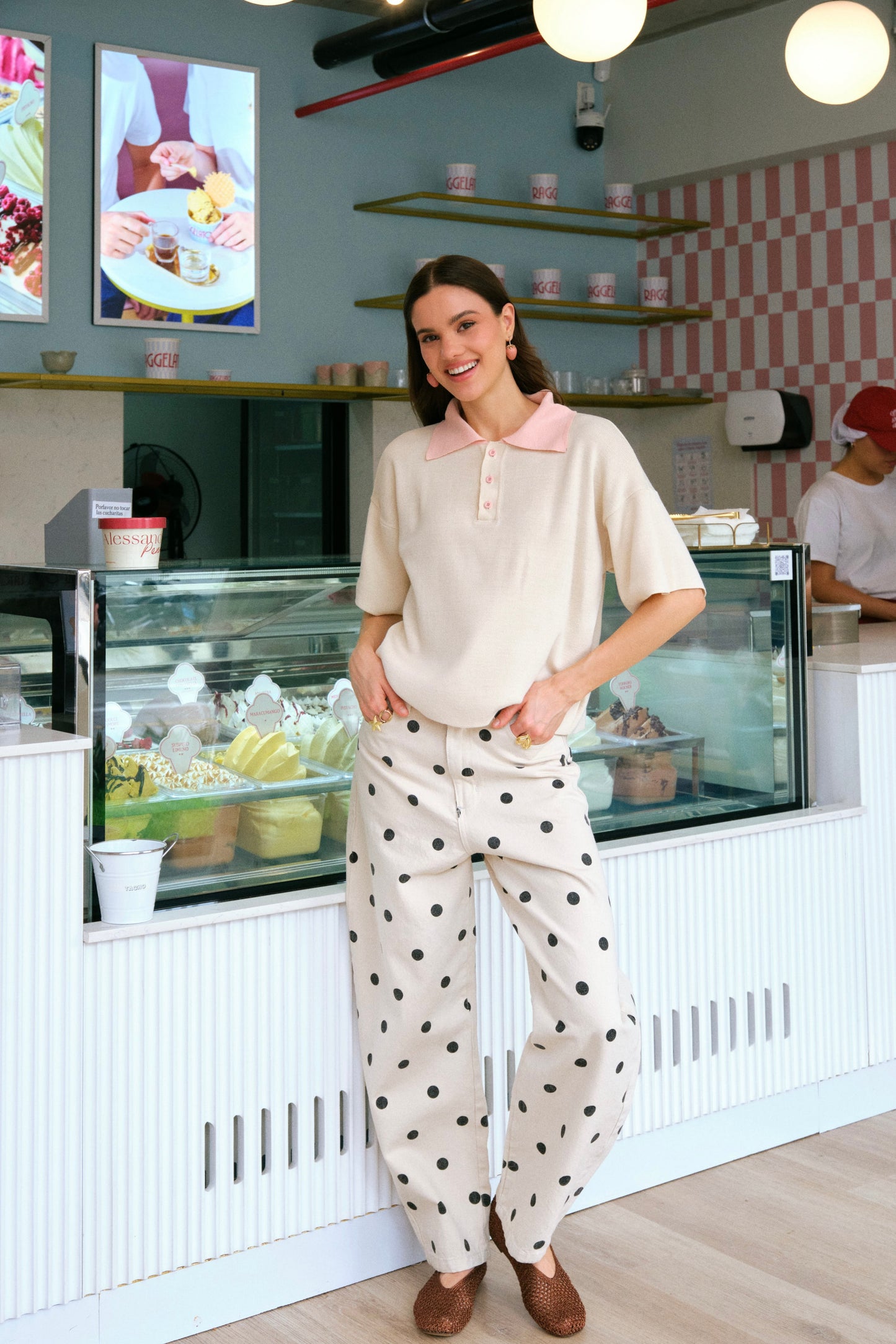 Polo Camisero Helado Sabor Fresa