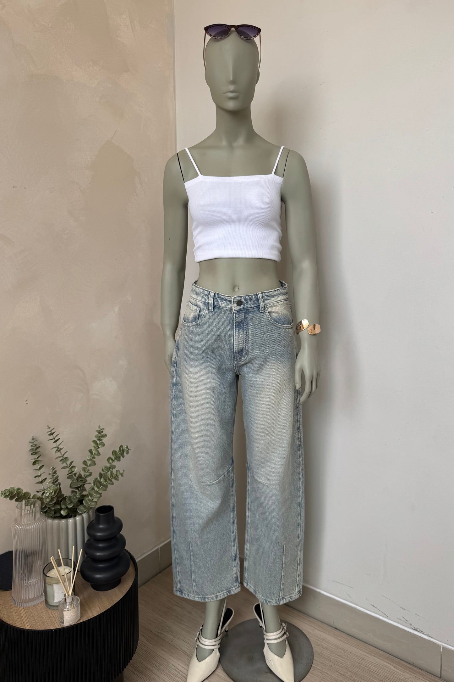 Baggy Jean Olmos Celeste