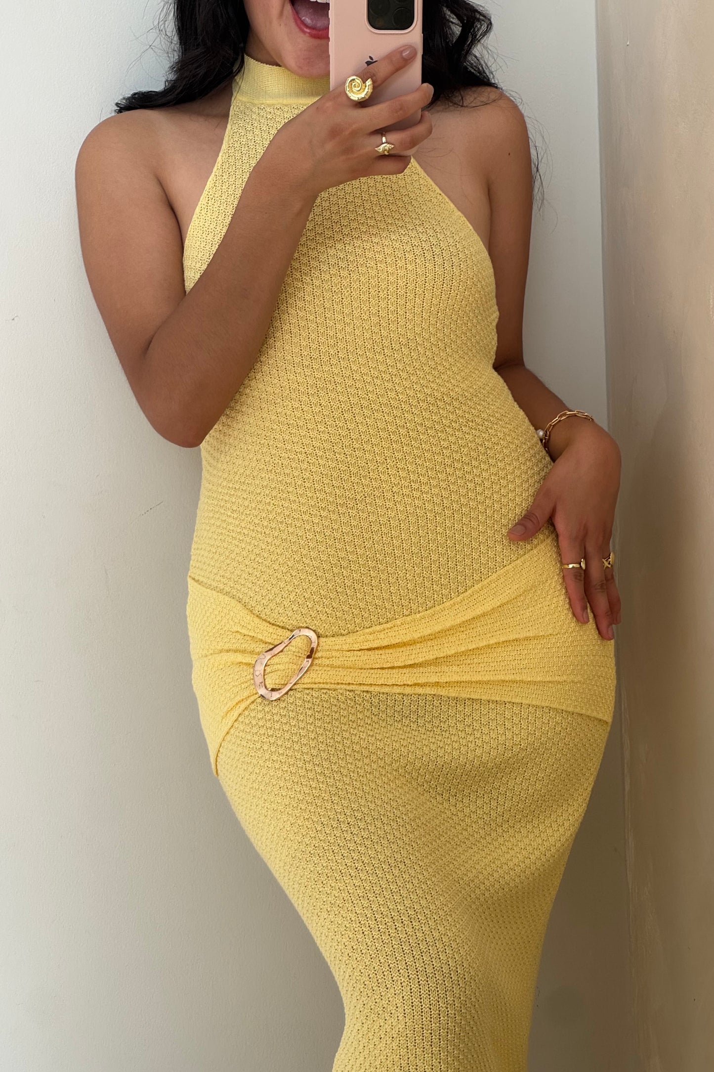 PRE-ORDEN Vestido Bilbao amarillo