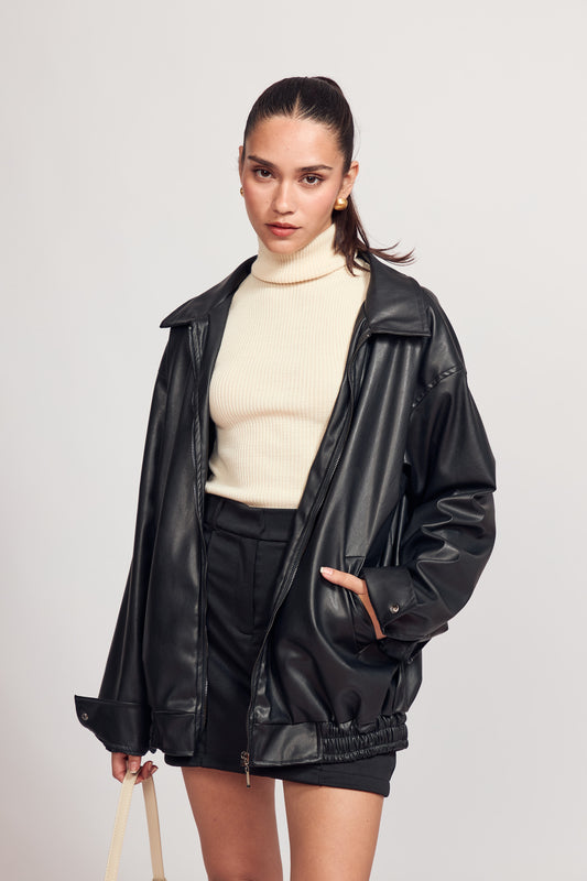 Bomber Jacket René Negro