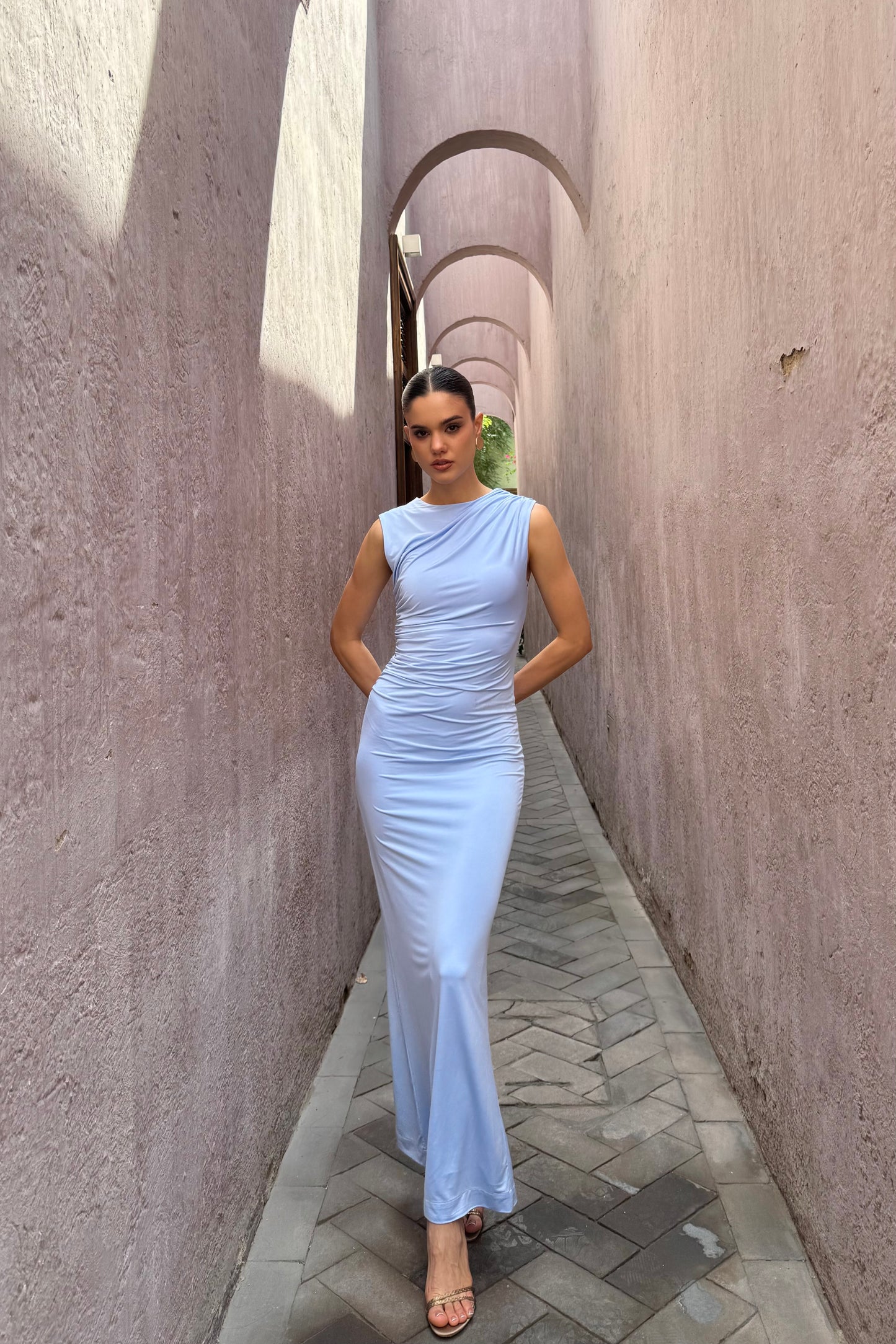 Vestido Gracia Celeste