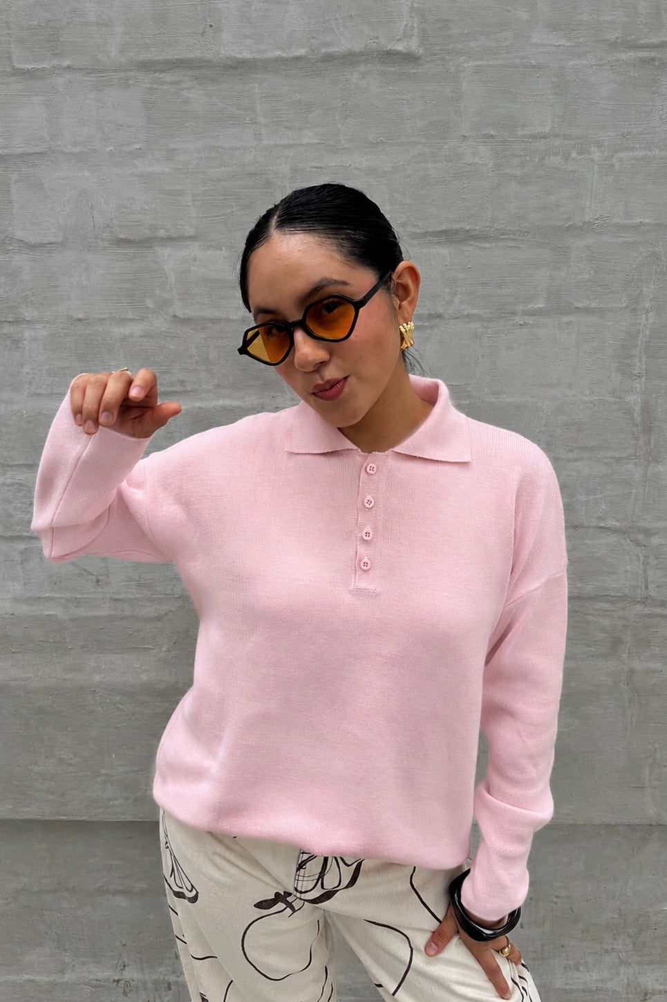 Sweater Sienna Rosado