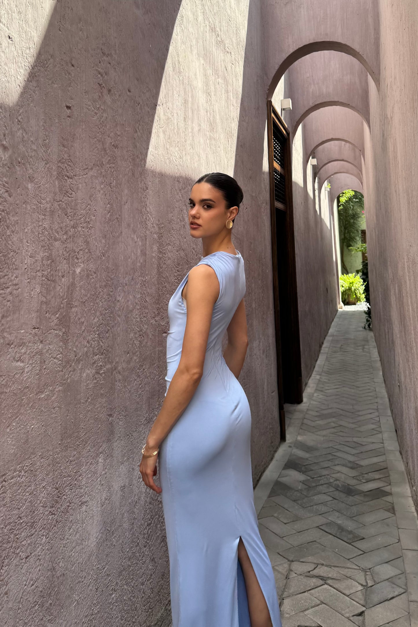 Vestido Gracia Celeste