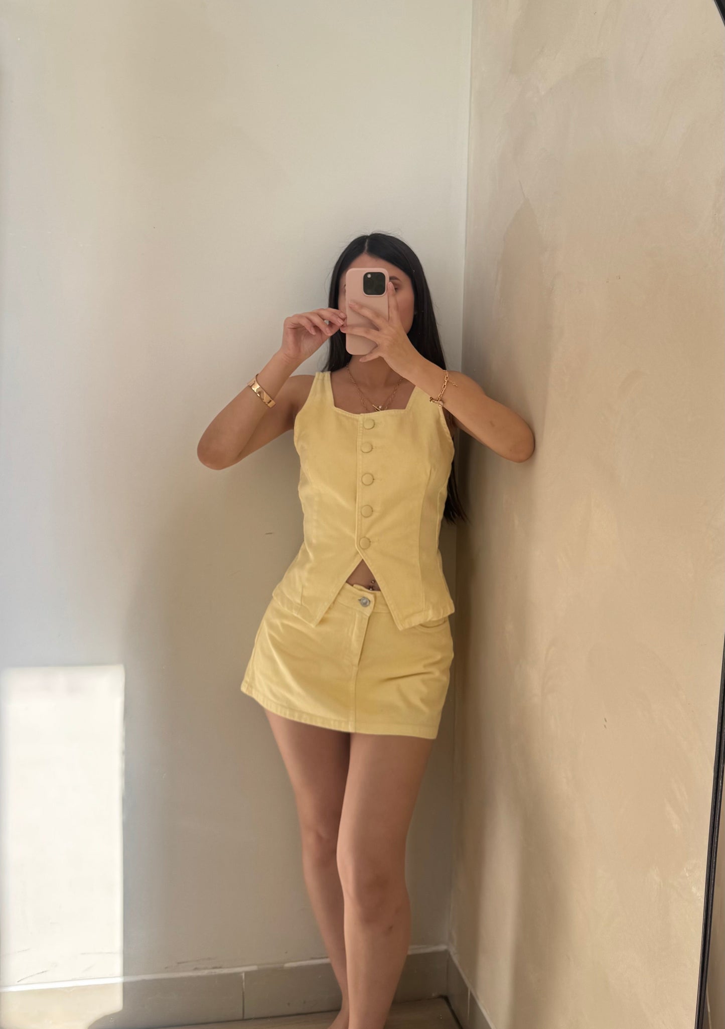 Chaleco Athenas amarillo