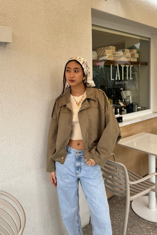 PRE ORDEN Jacket Vanessa Pistacho