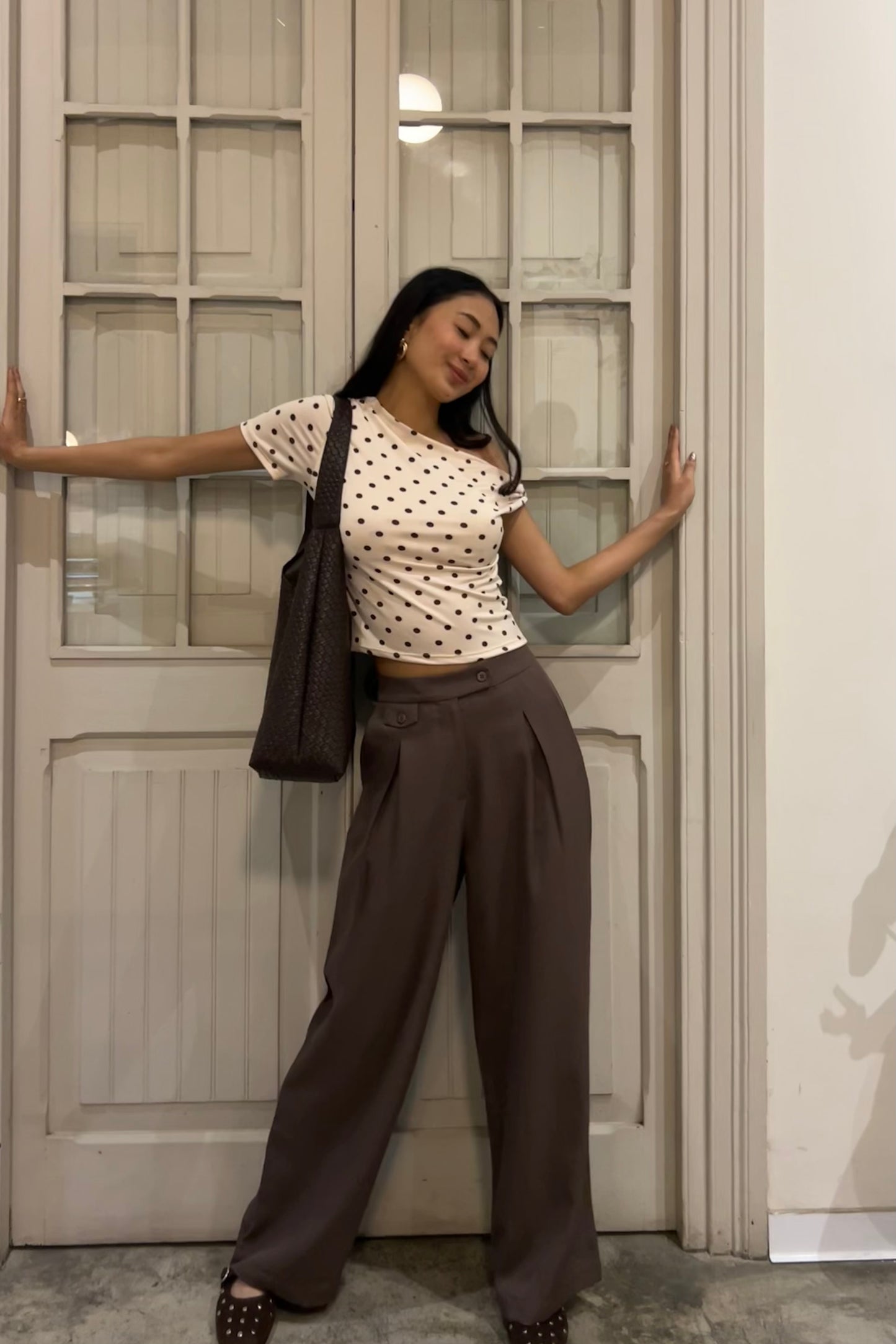 Pantalón Marina Topo